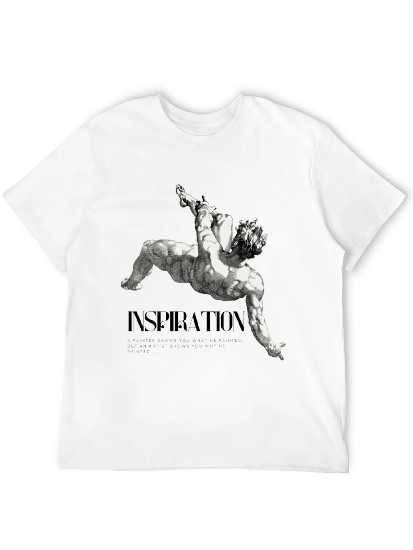 Inspiration Graphic Black T-Shirt