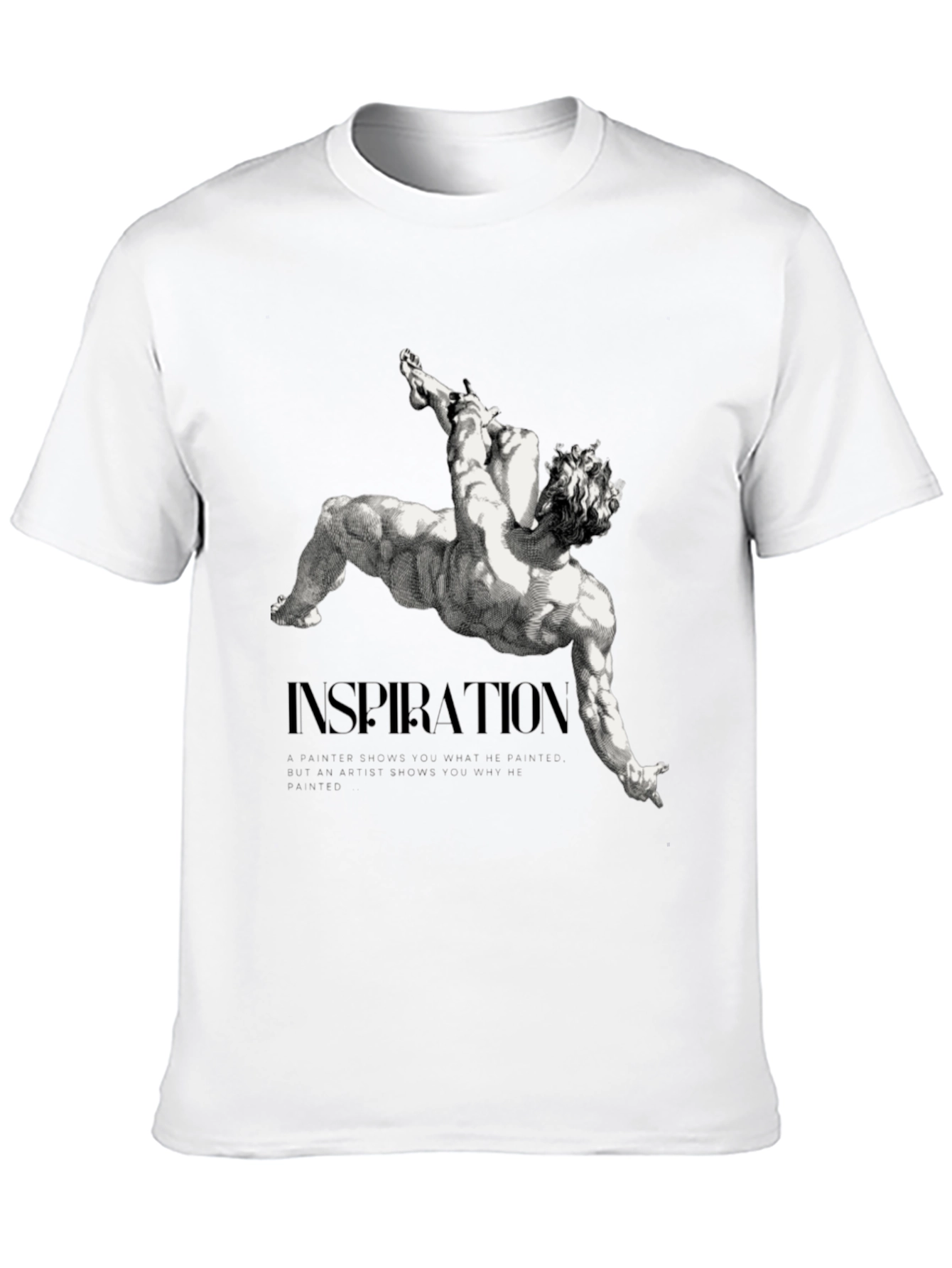 Inspiration Graphic Black T-Shirt