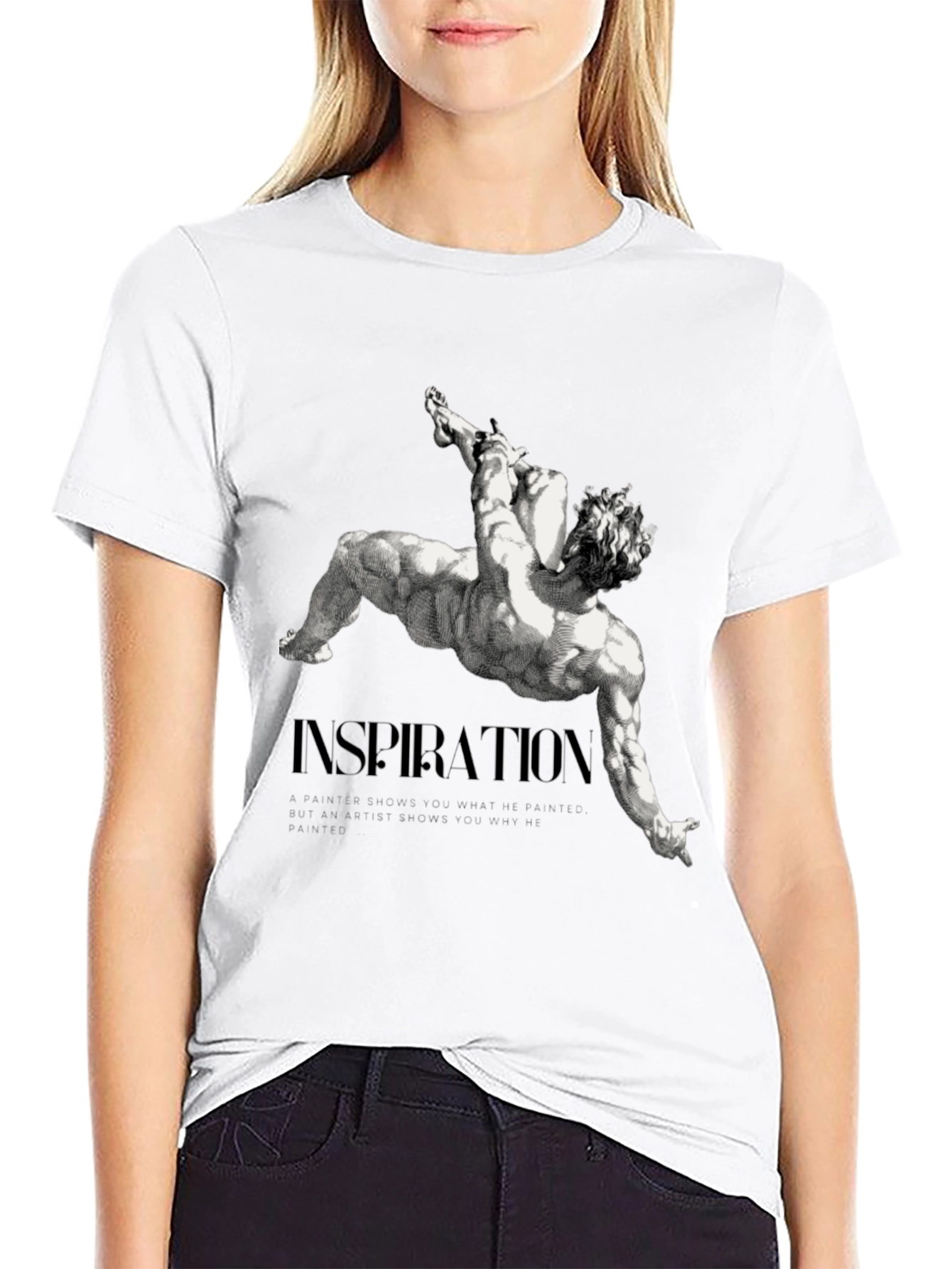 Inspiration Graphic Black T-Shirt