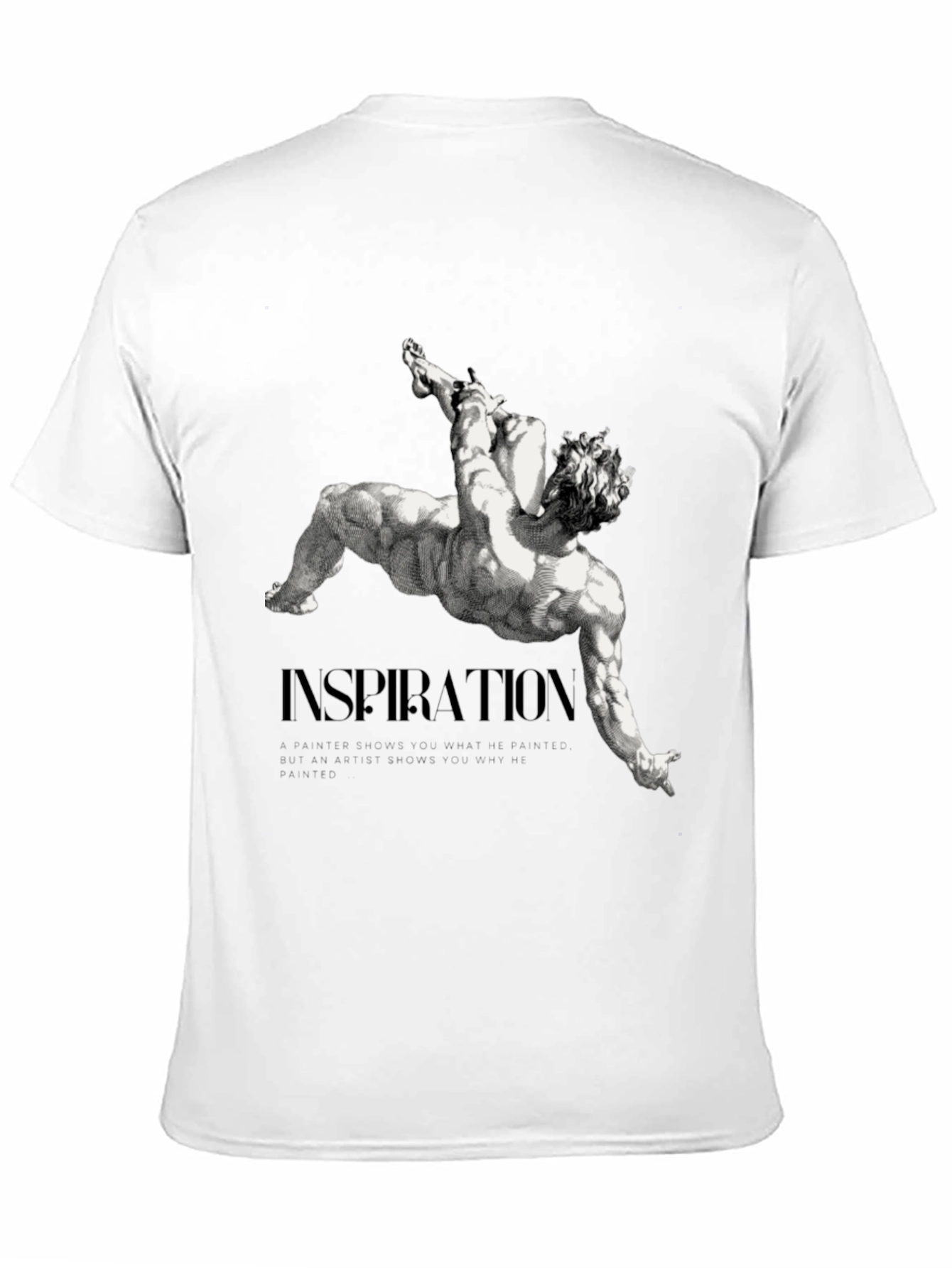 Inspiration Graphic Black T-Shirt