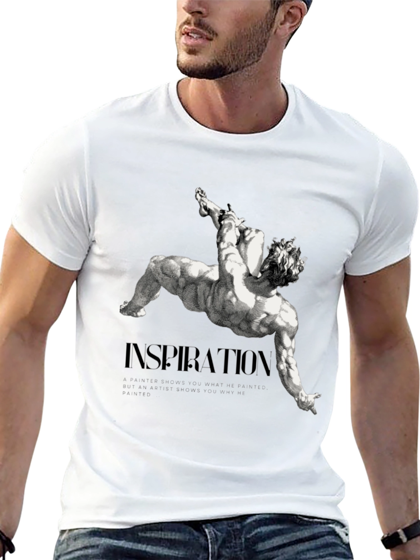 Inspiration Graphic Black T-Shirt