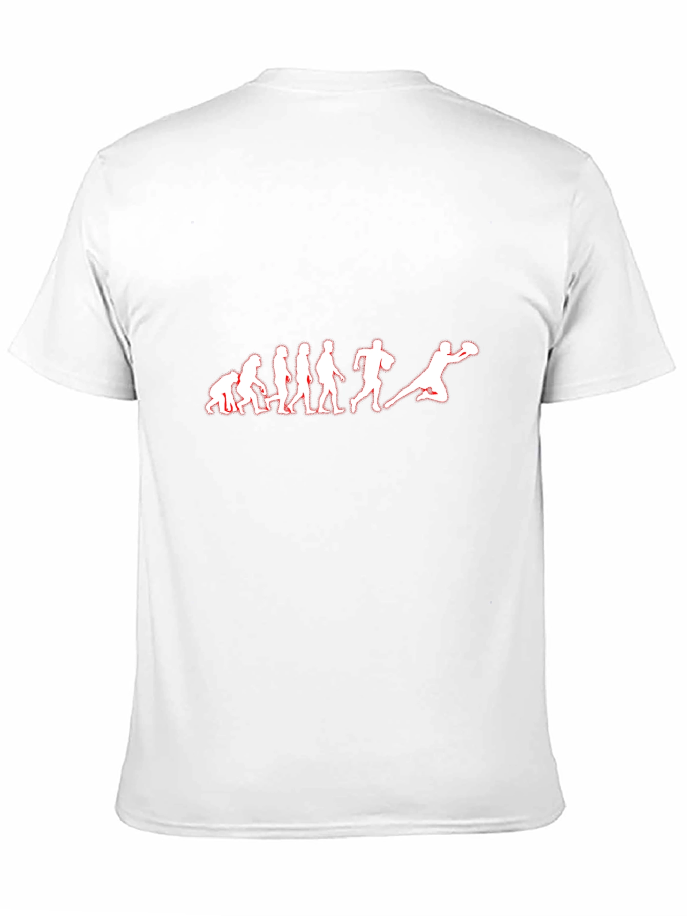 Evolution Football T-Shirt - Black Cotton
