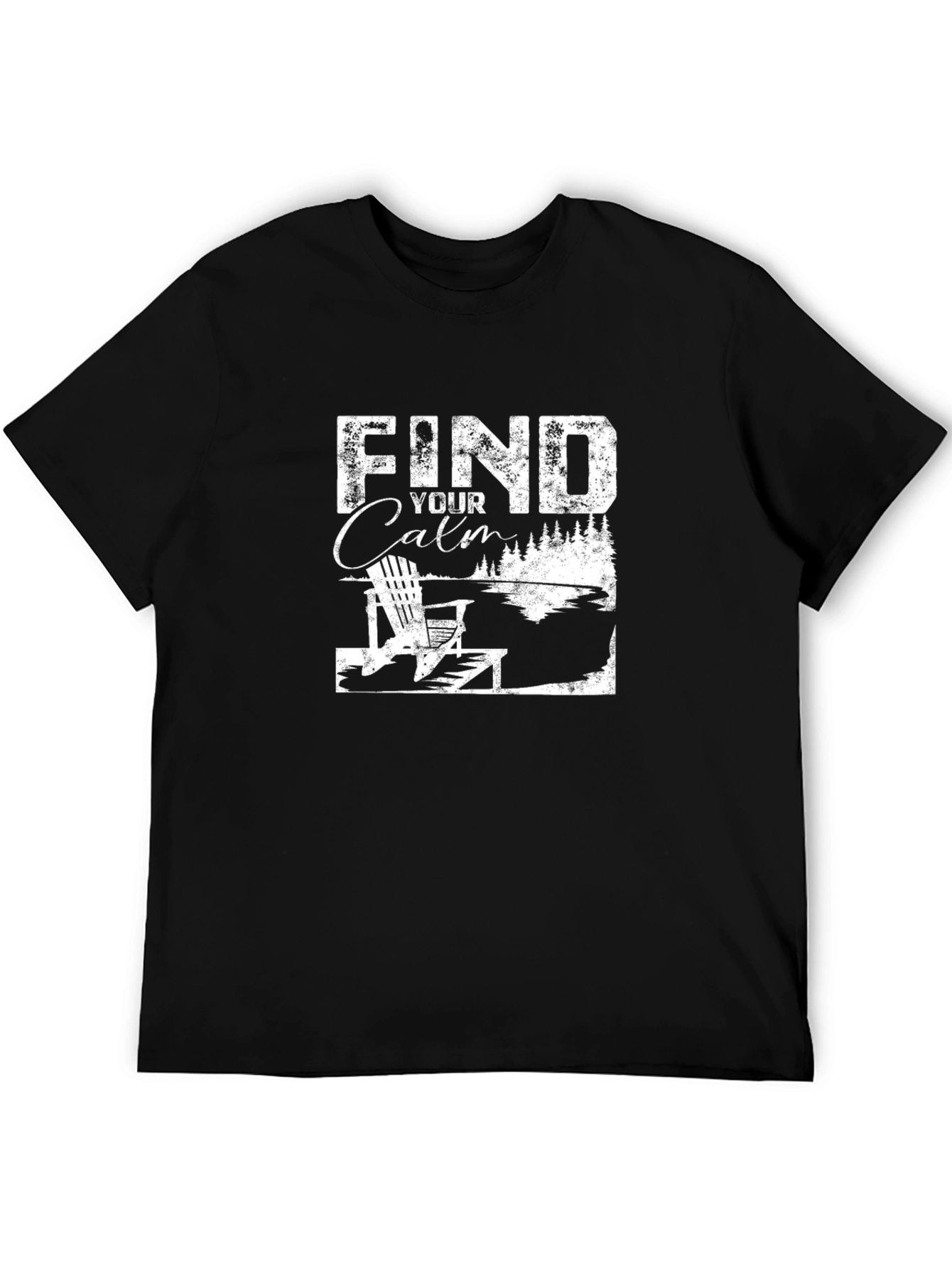 Find Your Calm Graphic Tee - Relaxation Shirt