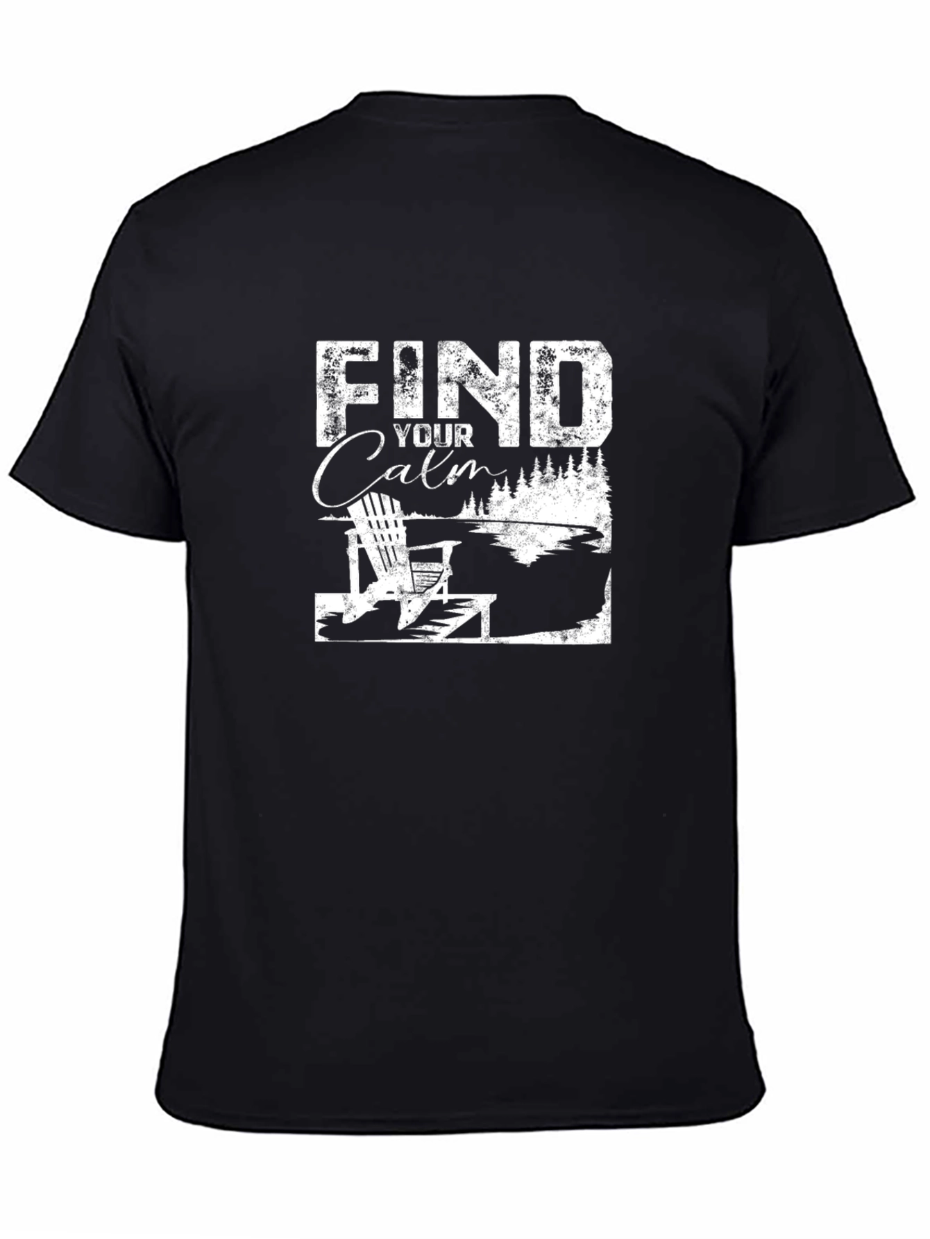 Find Your Calm Graphic Tee - Relaxation Shirt