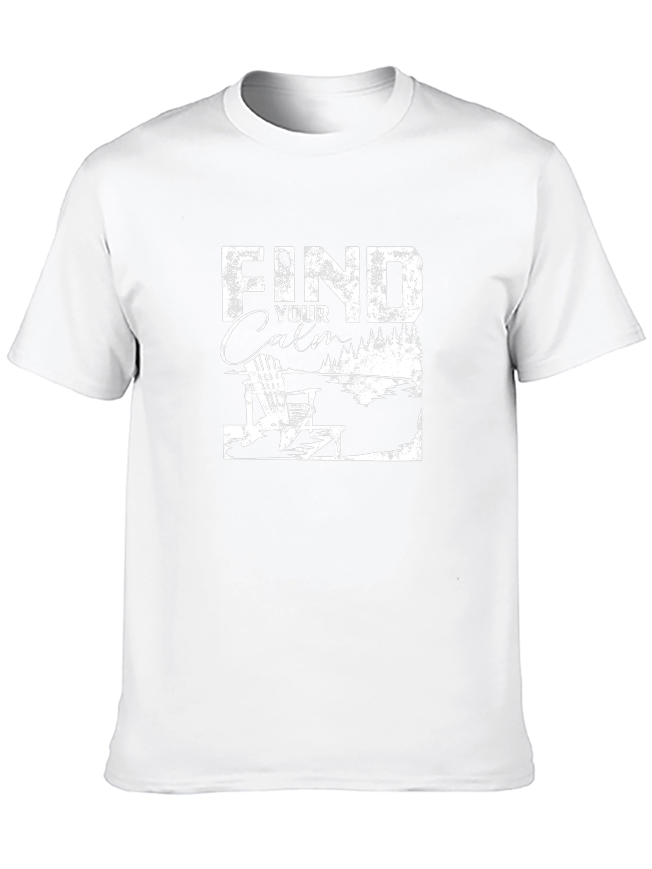 Find Your Calm Graphic Tee - Relaxation Shirt