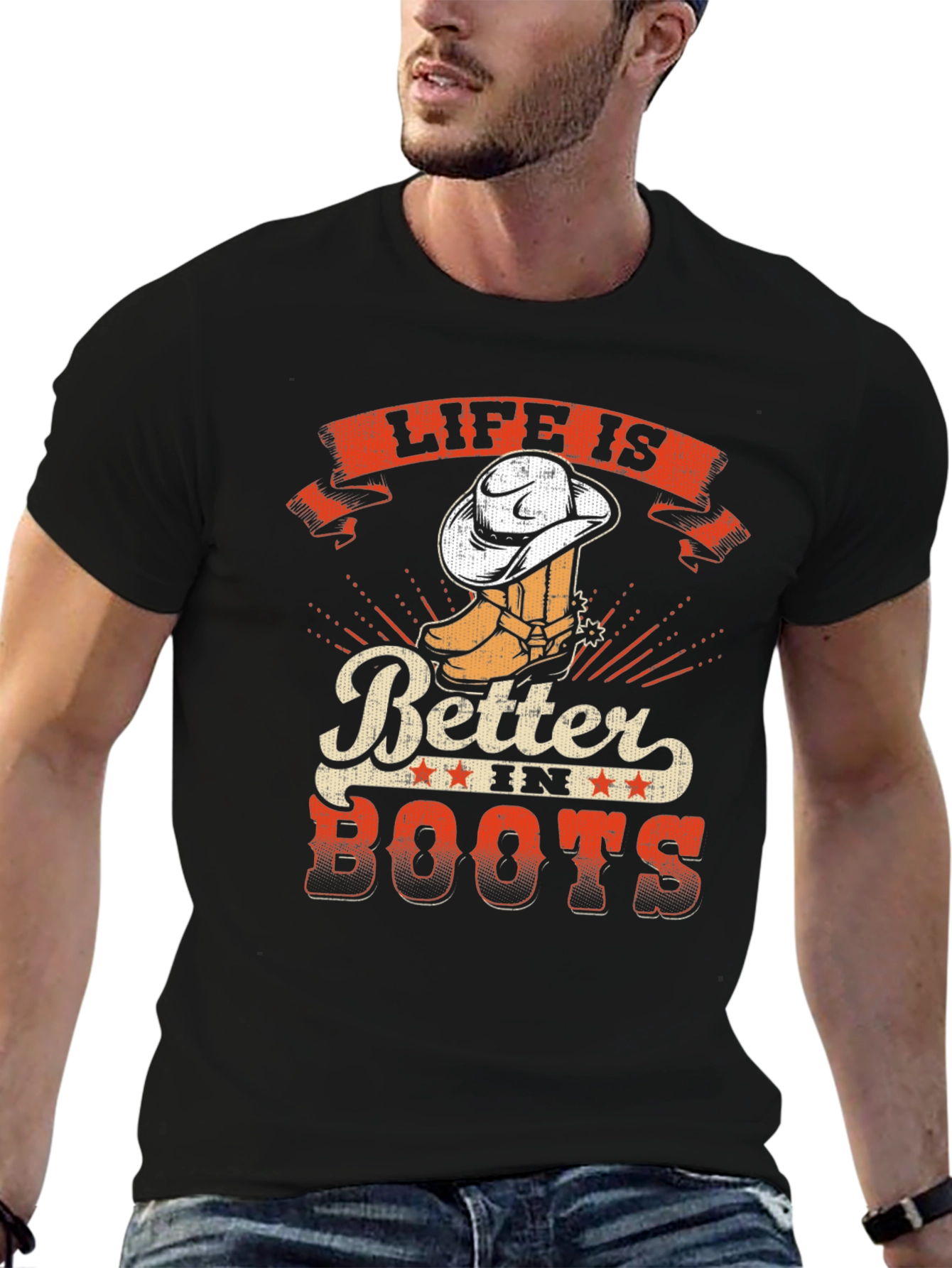 Life is Better in Boots Graphic Tee