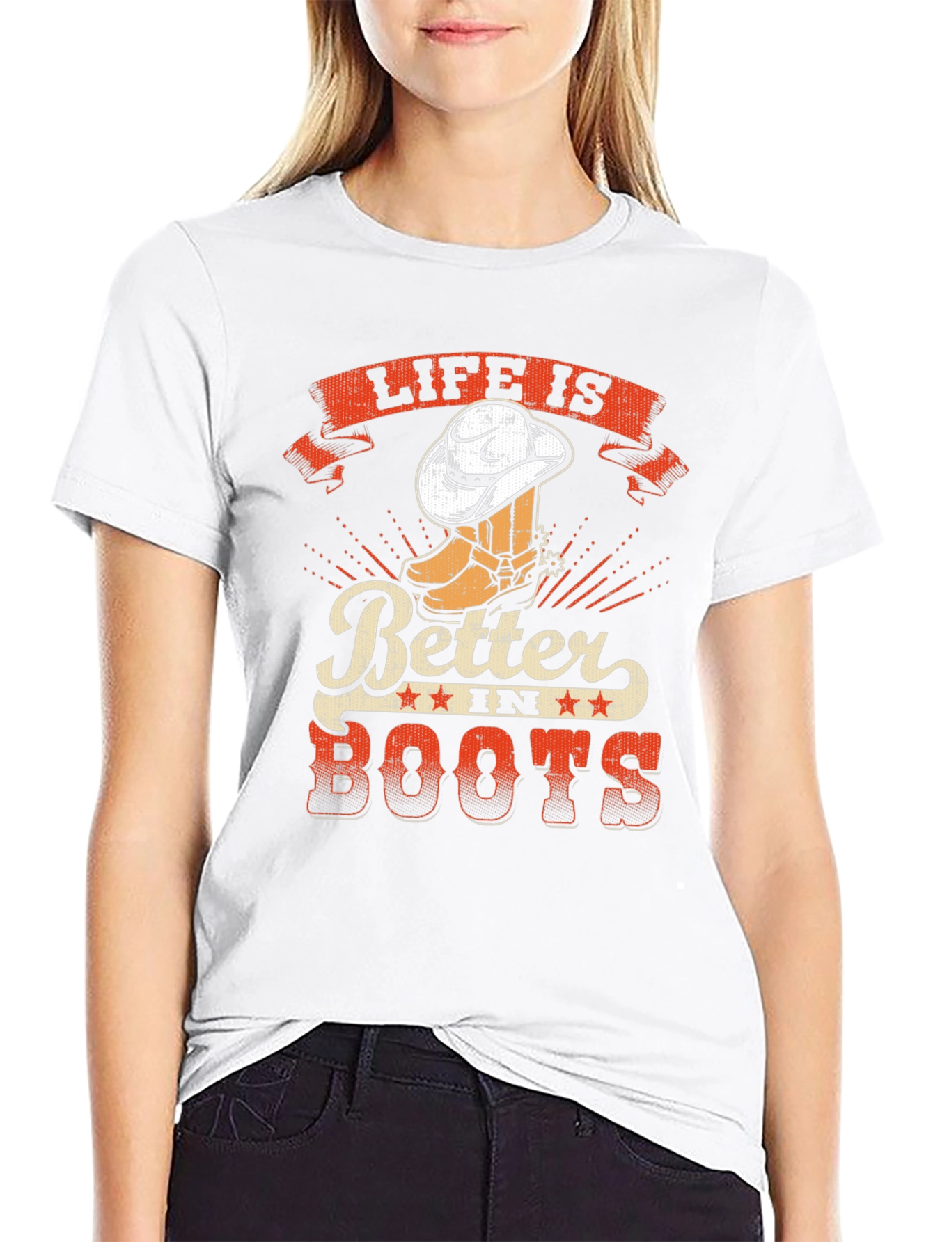 Life is Better in Boots Graphic Tee