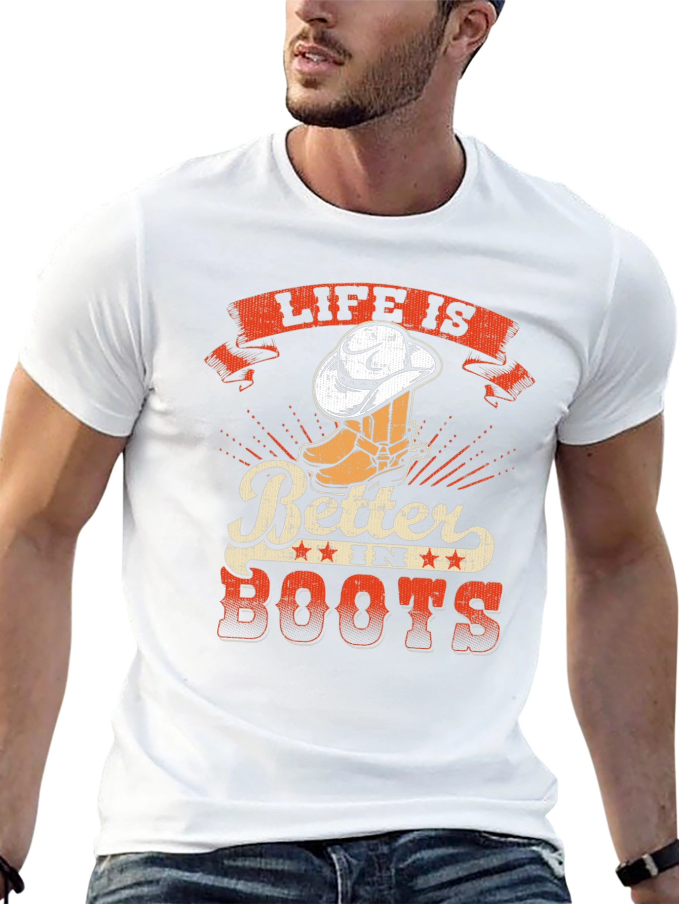 Life is Better in Boots Graphic Tee