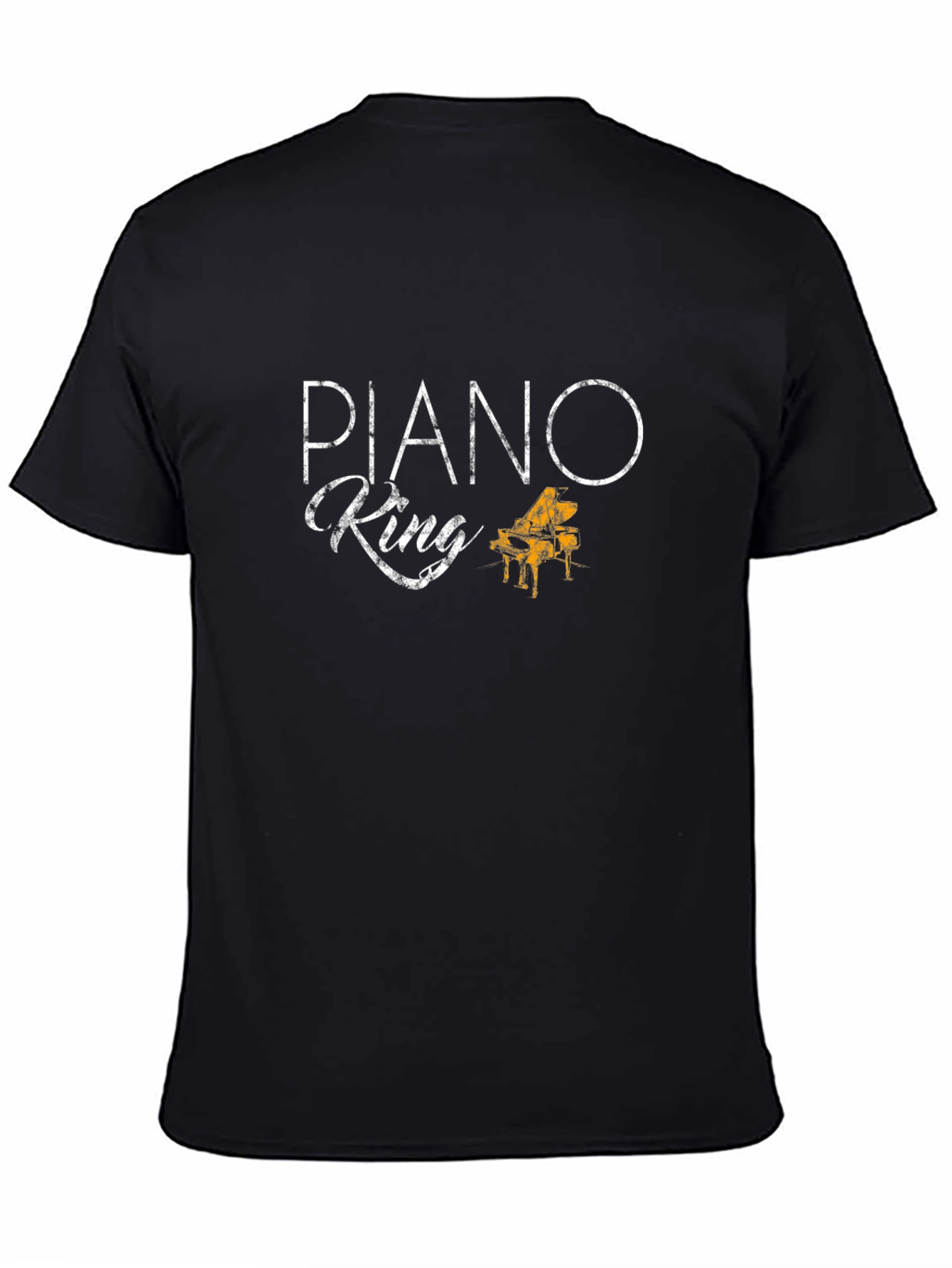 Piano King Black T-Shirt