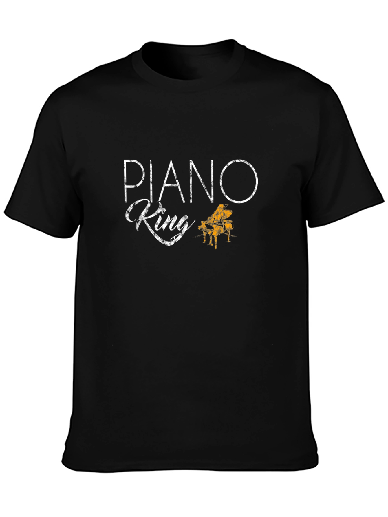 Piano King Black T-Shirt