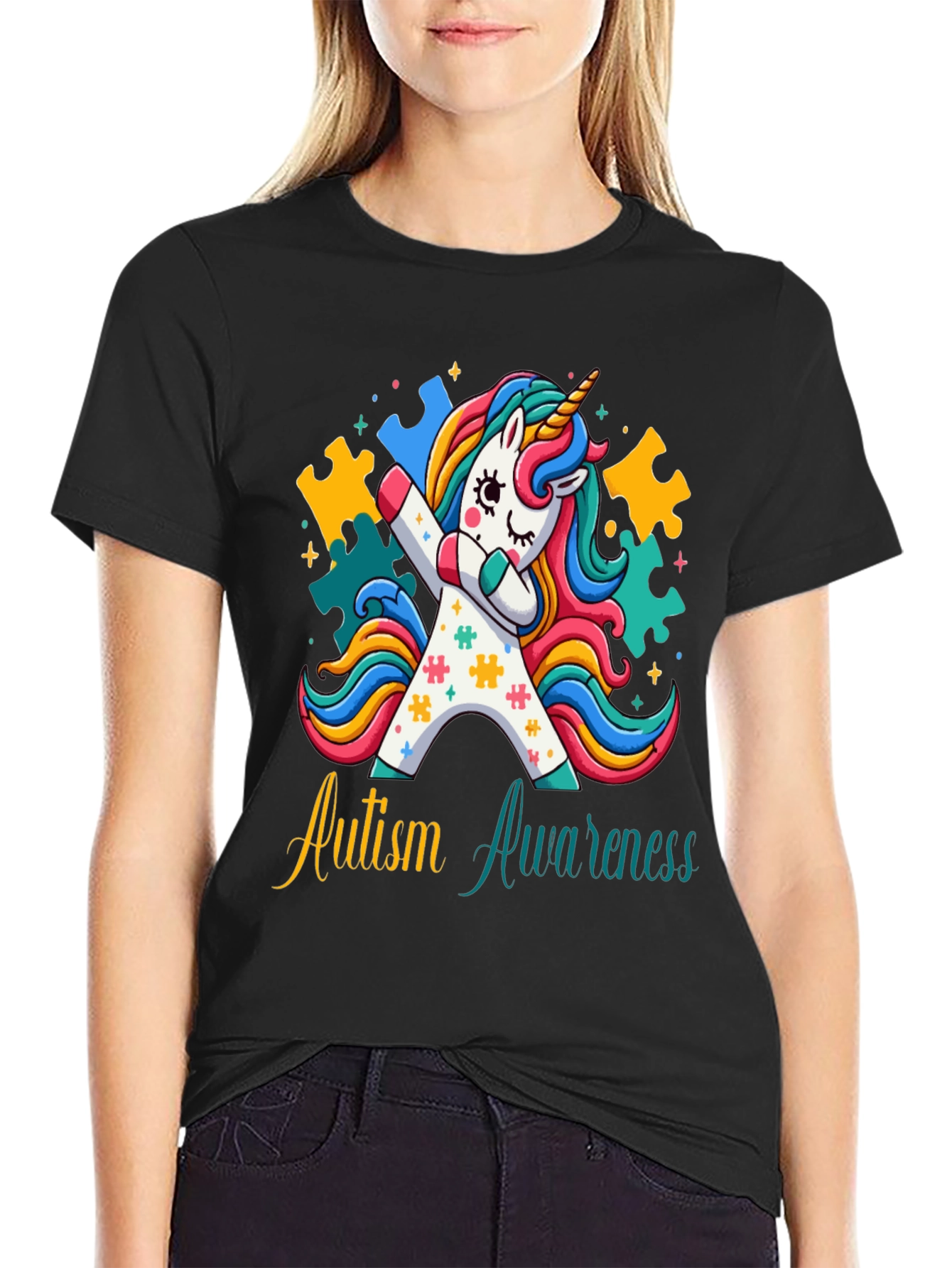 Autism Awareness Unicorn T-Shirt