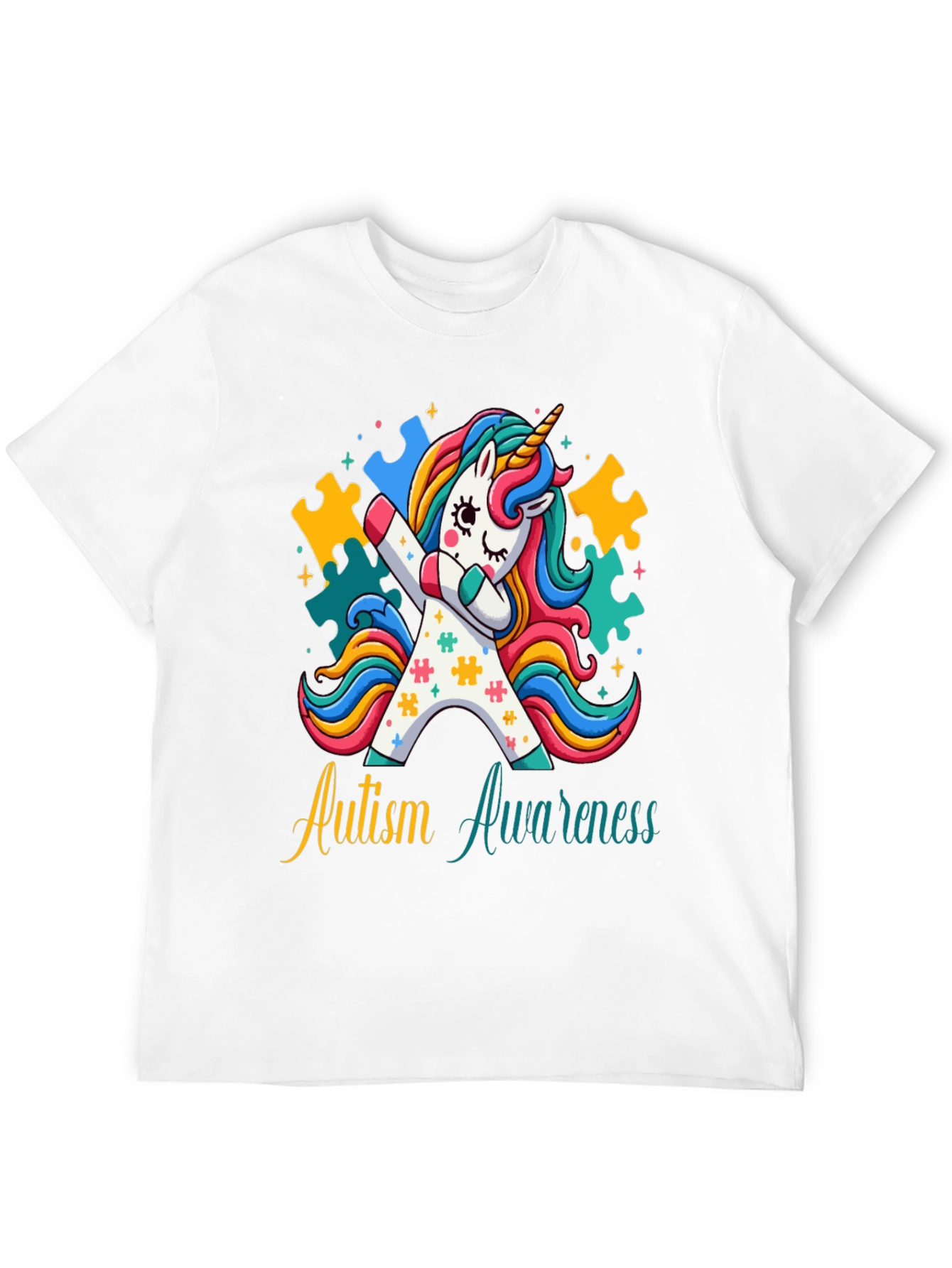 Autism Awareness Unicorn T-Shirt