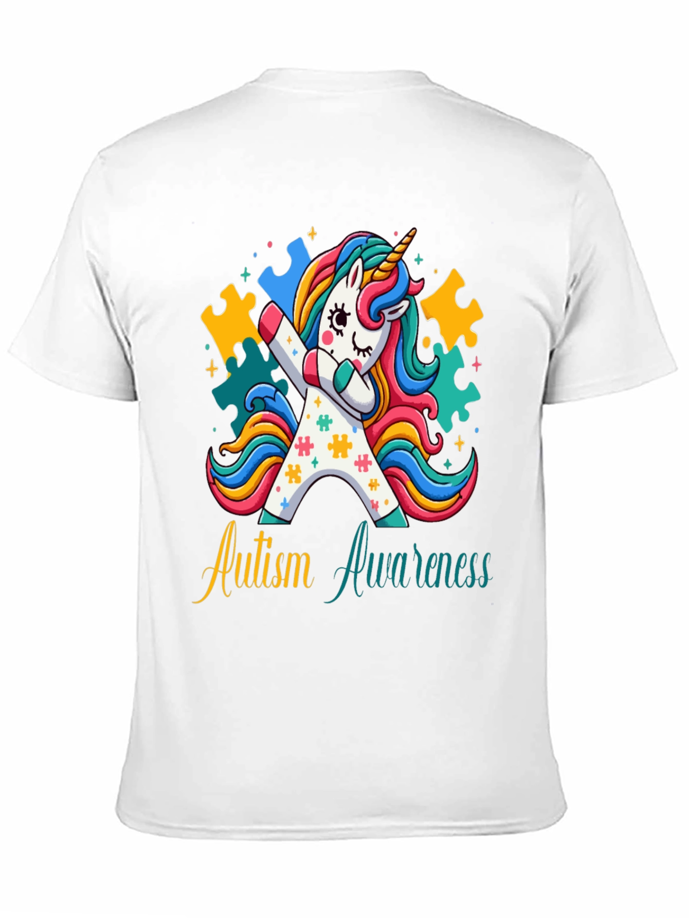 Autism Awareness Unicorn T-Shirt