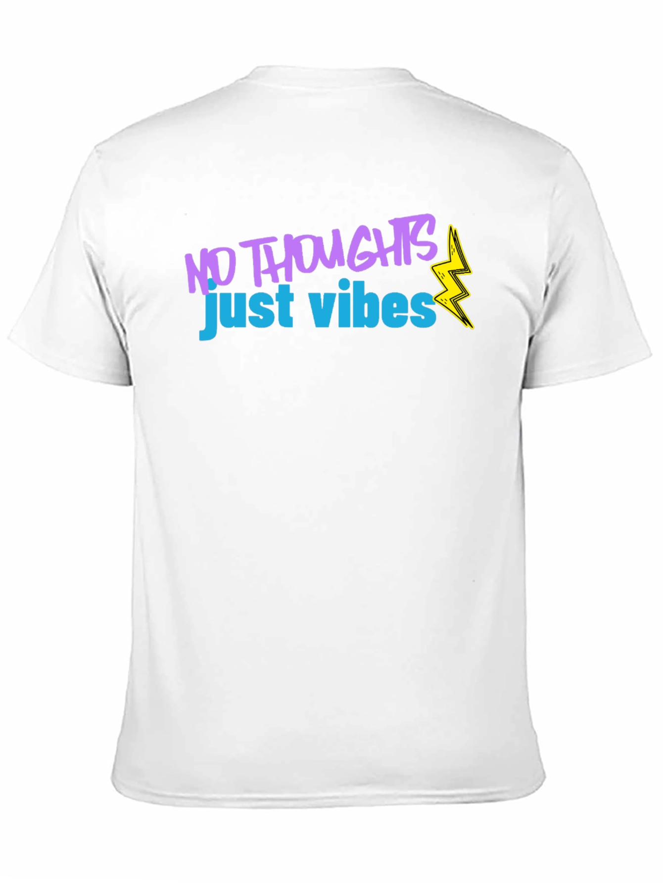 No Thoughts Just Vibes Graphic T-Shirt