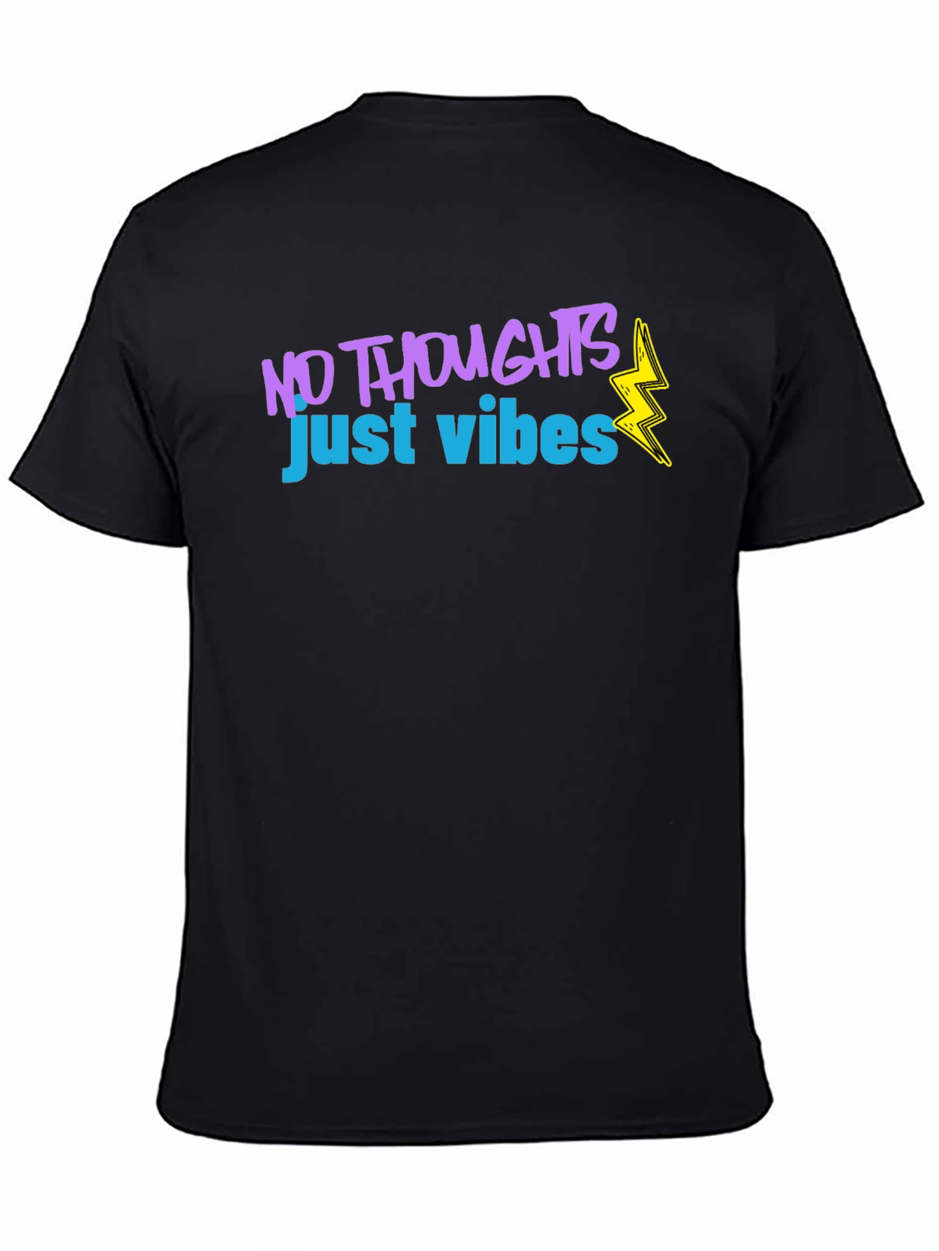 No Thoughts Just Vibes Graphic T-Shirt