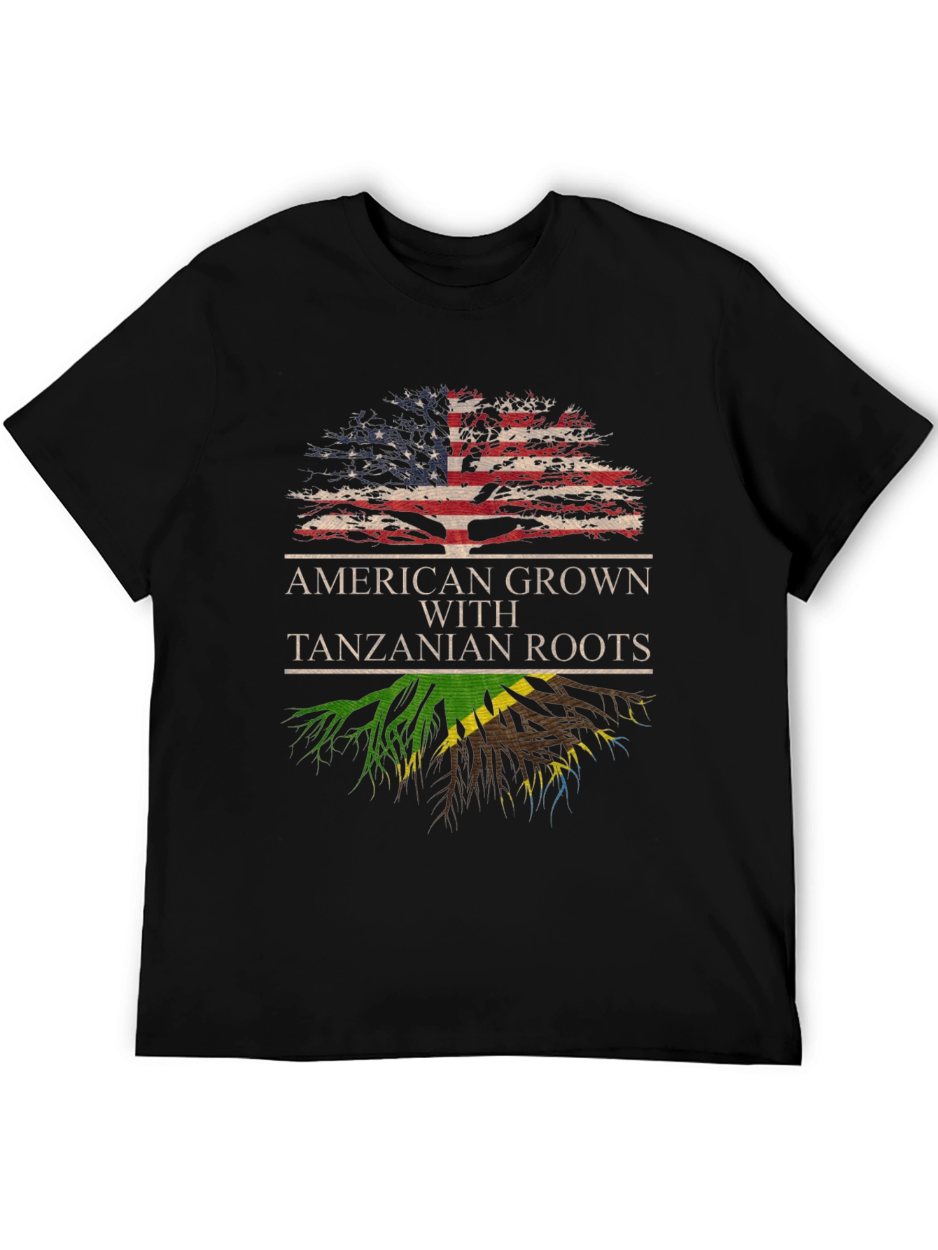 American Grown with Tanzanian Roots T-Shirt