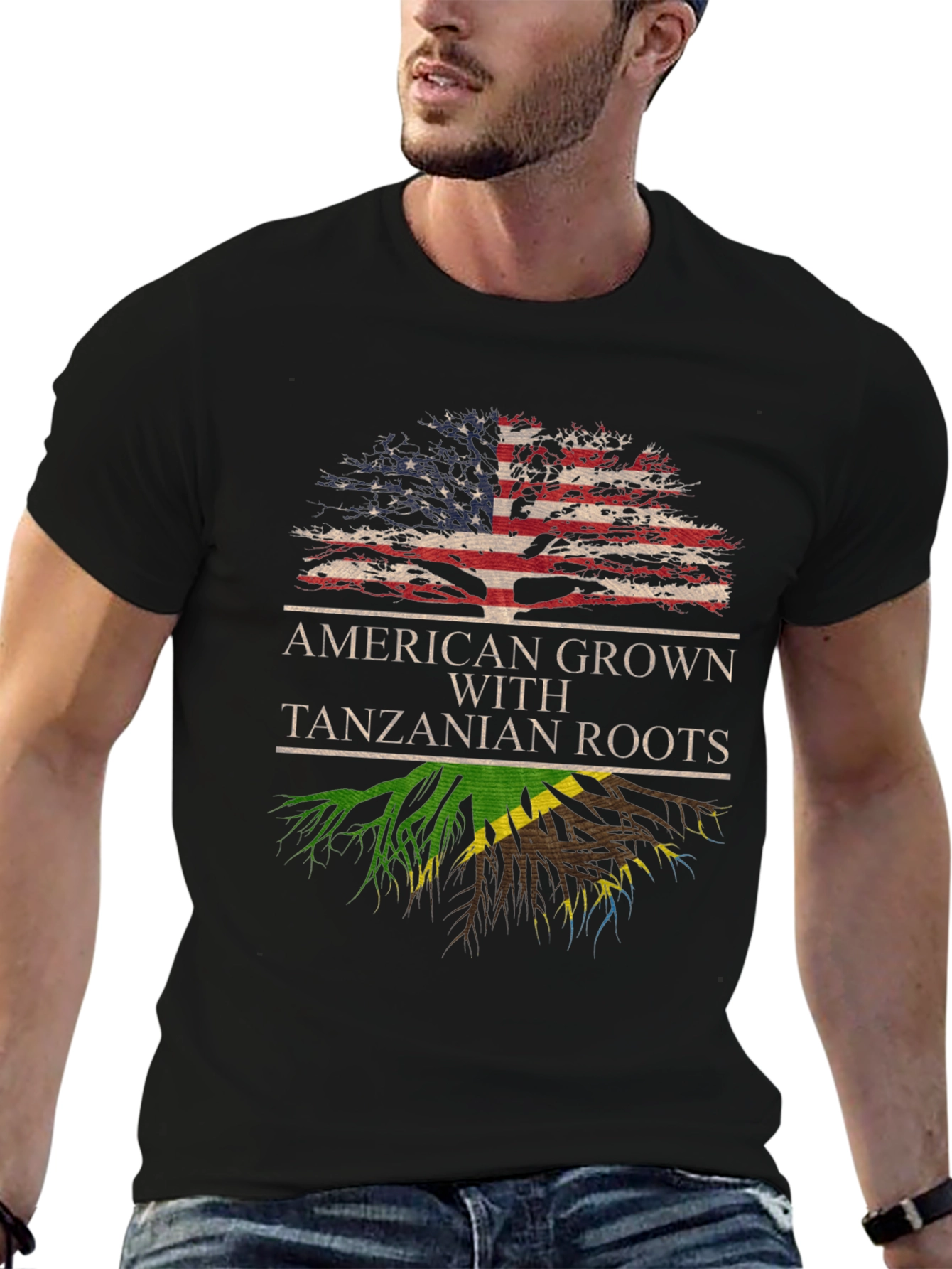 American Grown with Tanzanian Roots T-Shirt