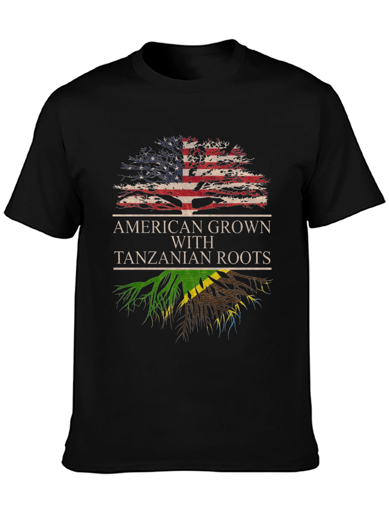 American Grown with Tanzanian Roots T-Shirt