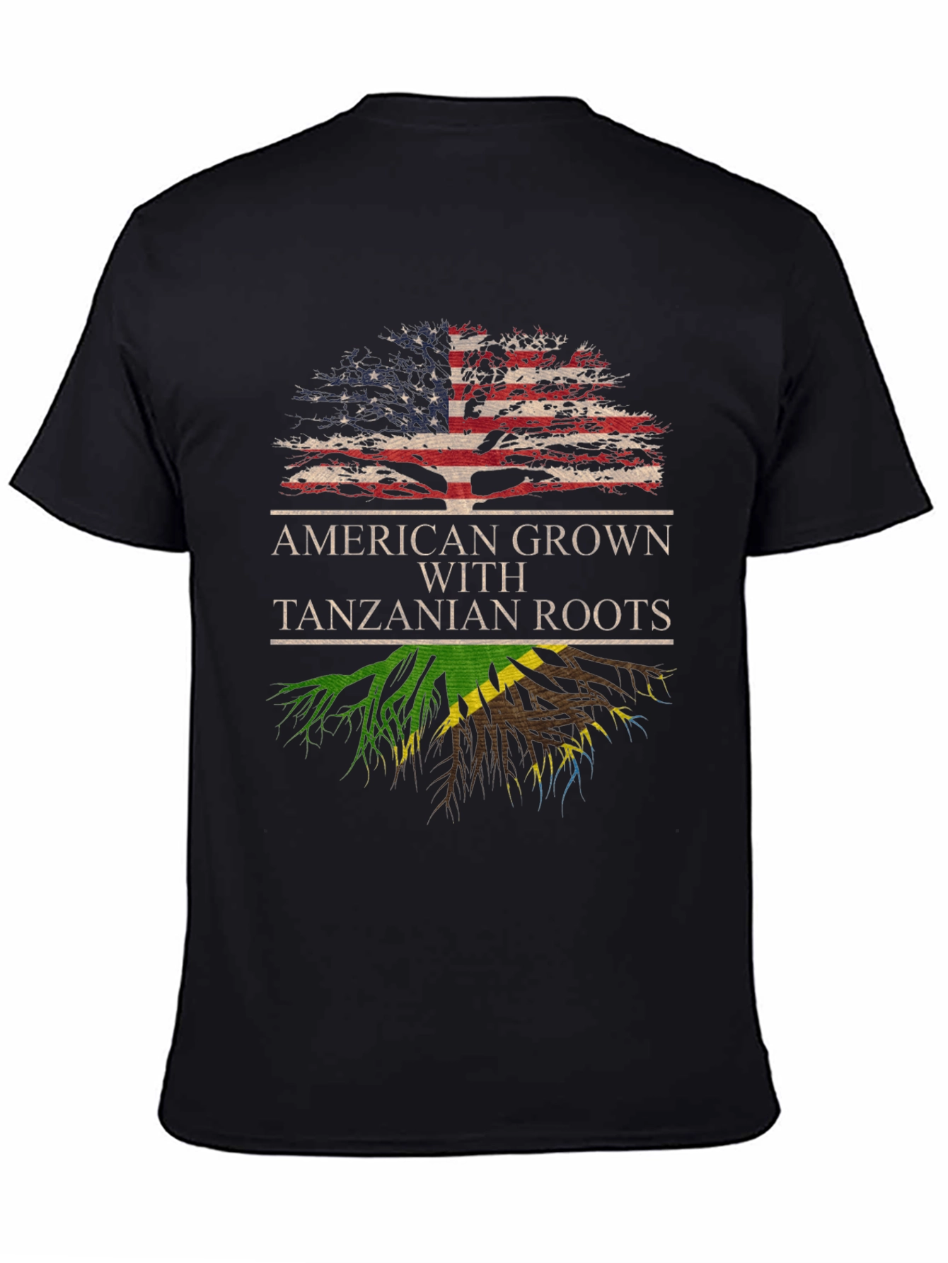 American Grown with Tanzanian Roots T-Shirt