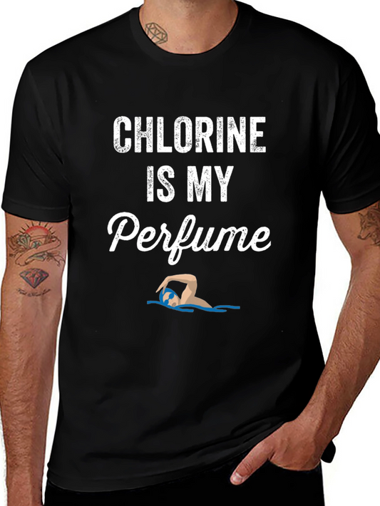Chlorine Is My Perfume Swimmer T-Shirt