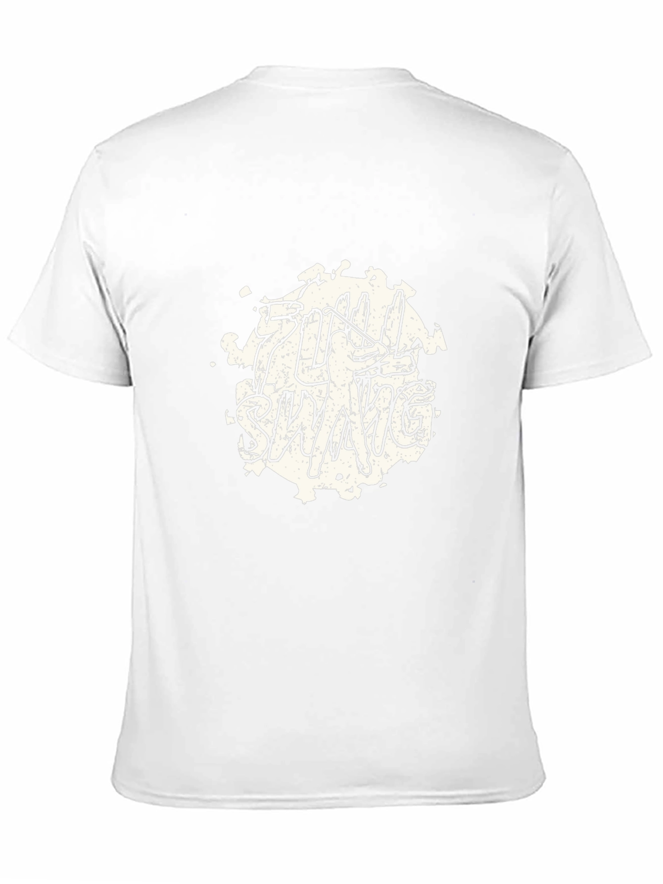 Full Swing Golf Graphic T-Shirt - Black Cotton Tee