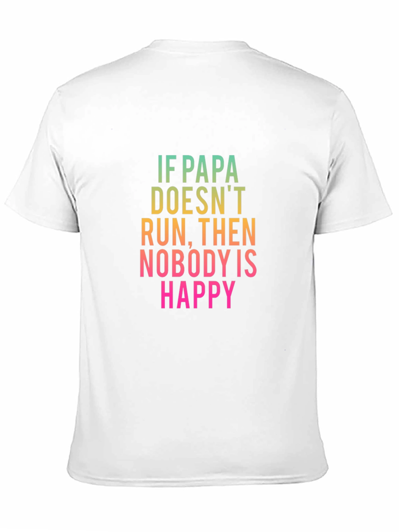 Papa Run T-Shirt - Funny Dad Tee
