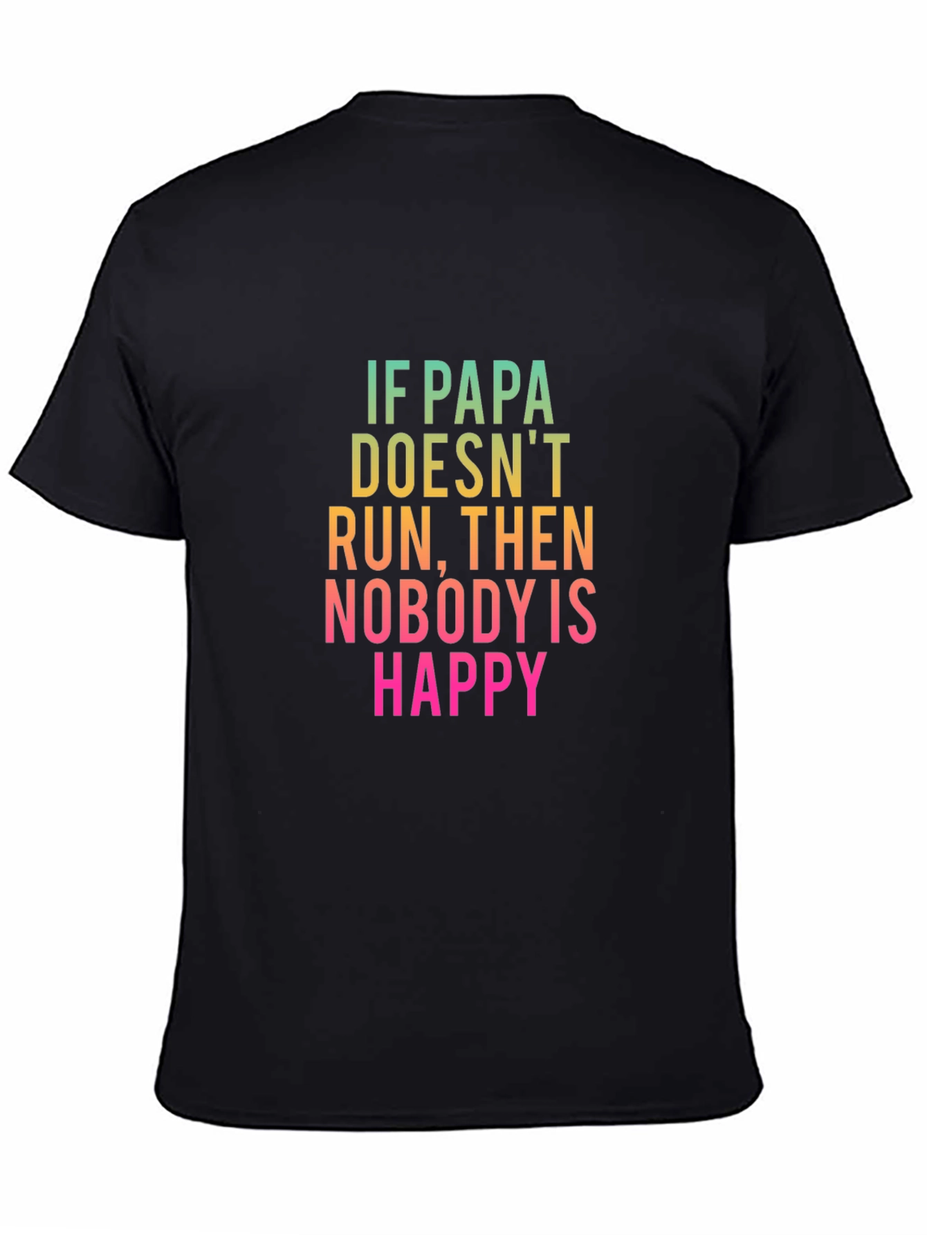 Papa Run T-Shirt - Funny Dad Tee