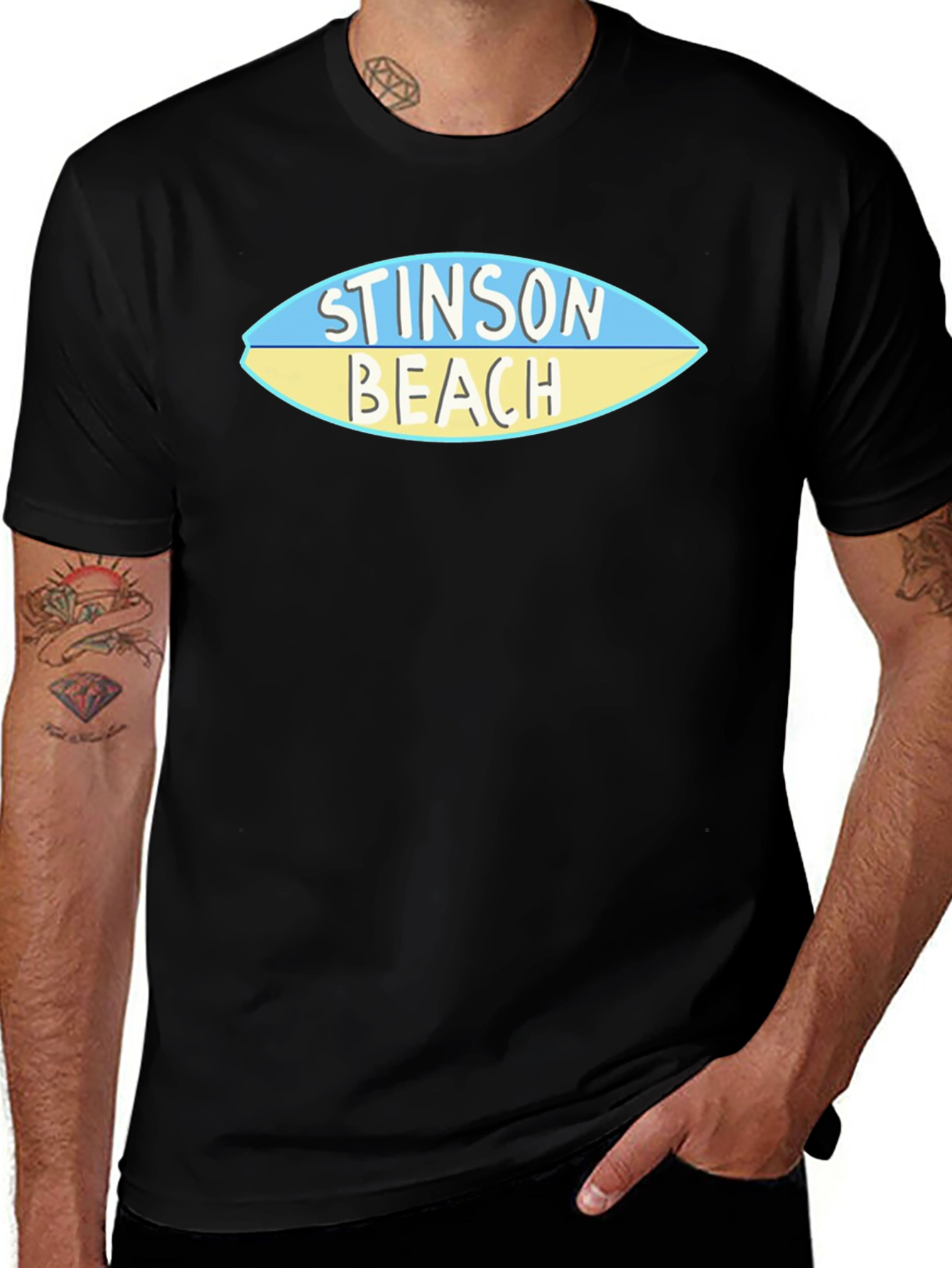 Stinson Beach Surf Style T-Shirt