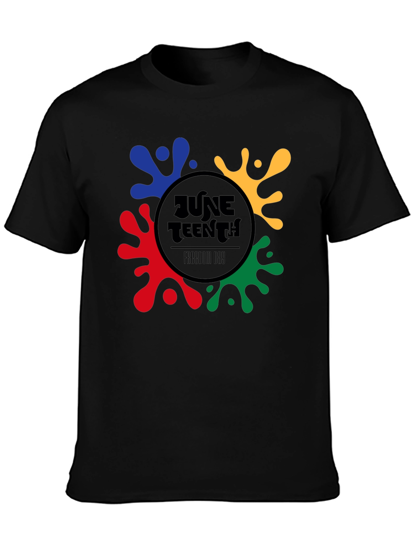 Juneteenth Freedom Day Black T-Shirt