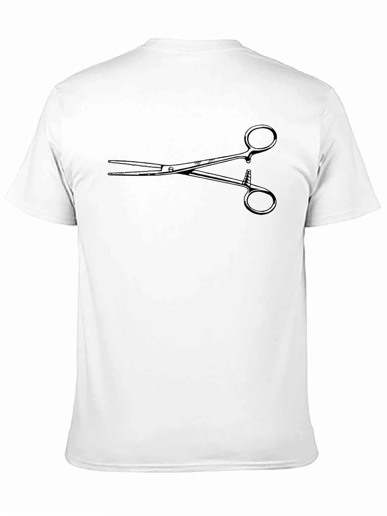 Surgical Clamp Graphic Tee - Black