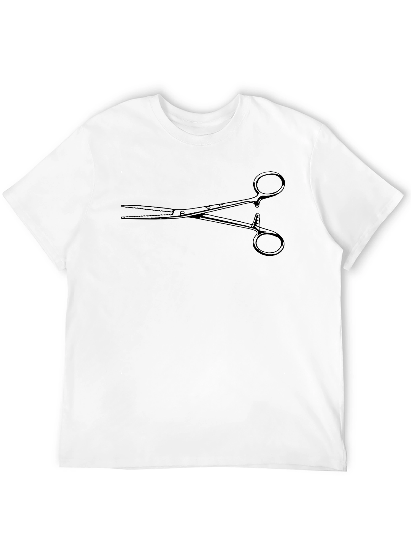 Surgical Clamp Graphic Tee - Black