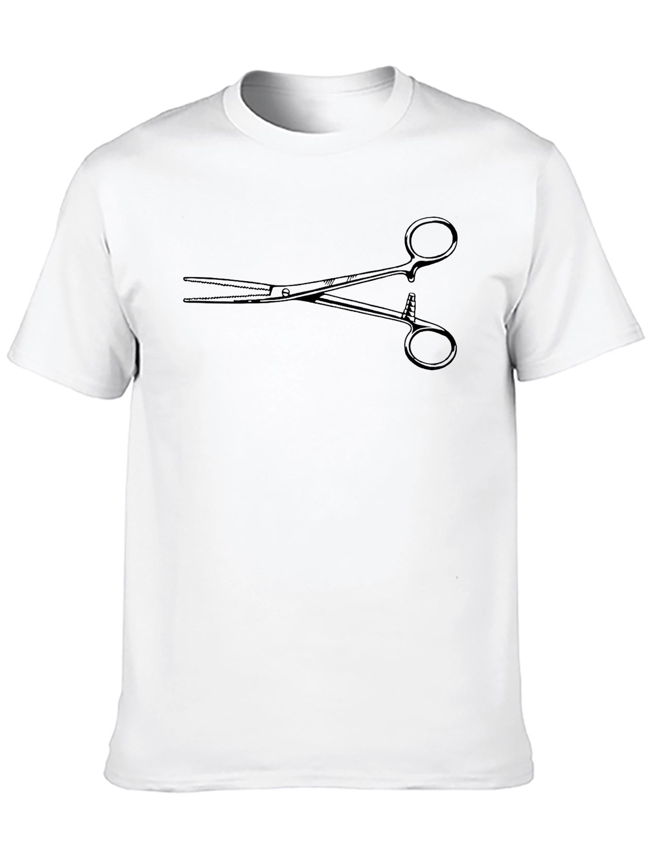 Surgical Clamp Graphic Tee - Black