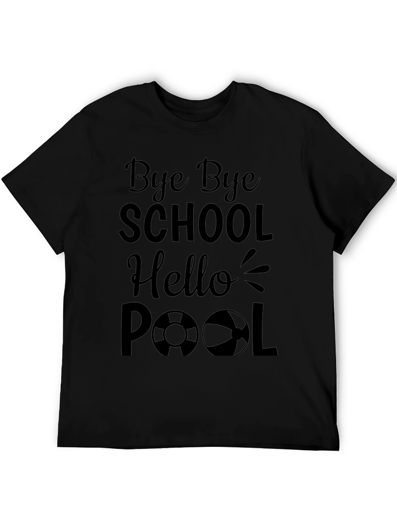 Bye Bye School Hello Pool Summer T-Shirt