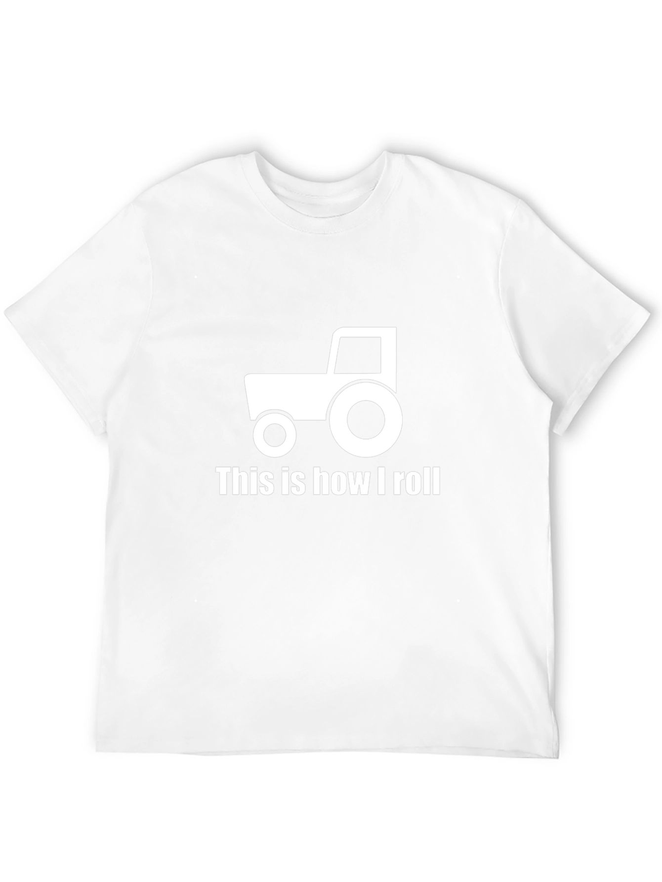 This is How I Roll Tractor Graphic T-Shirt