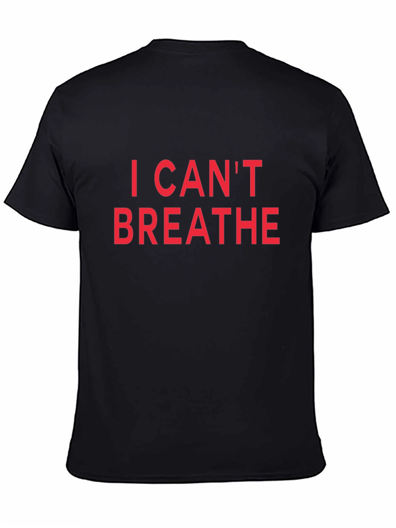 I Cant Breathe Graphic Tee - Black