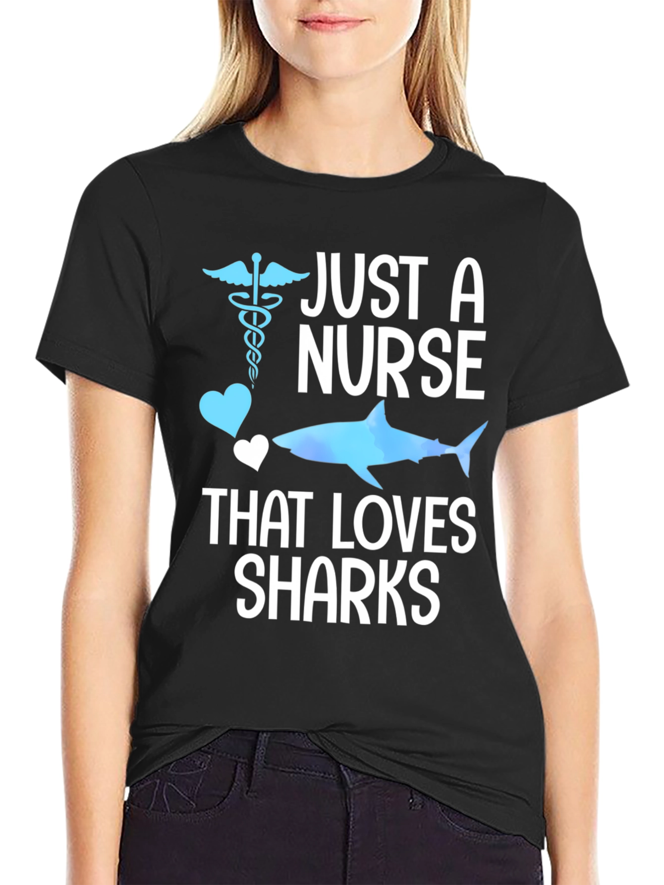 Nurse Shark Lover Graphic T-Shirt