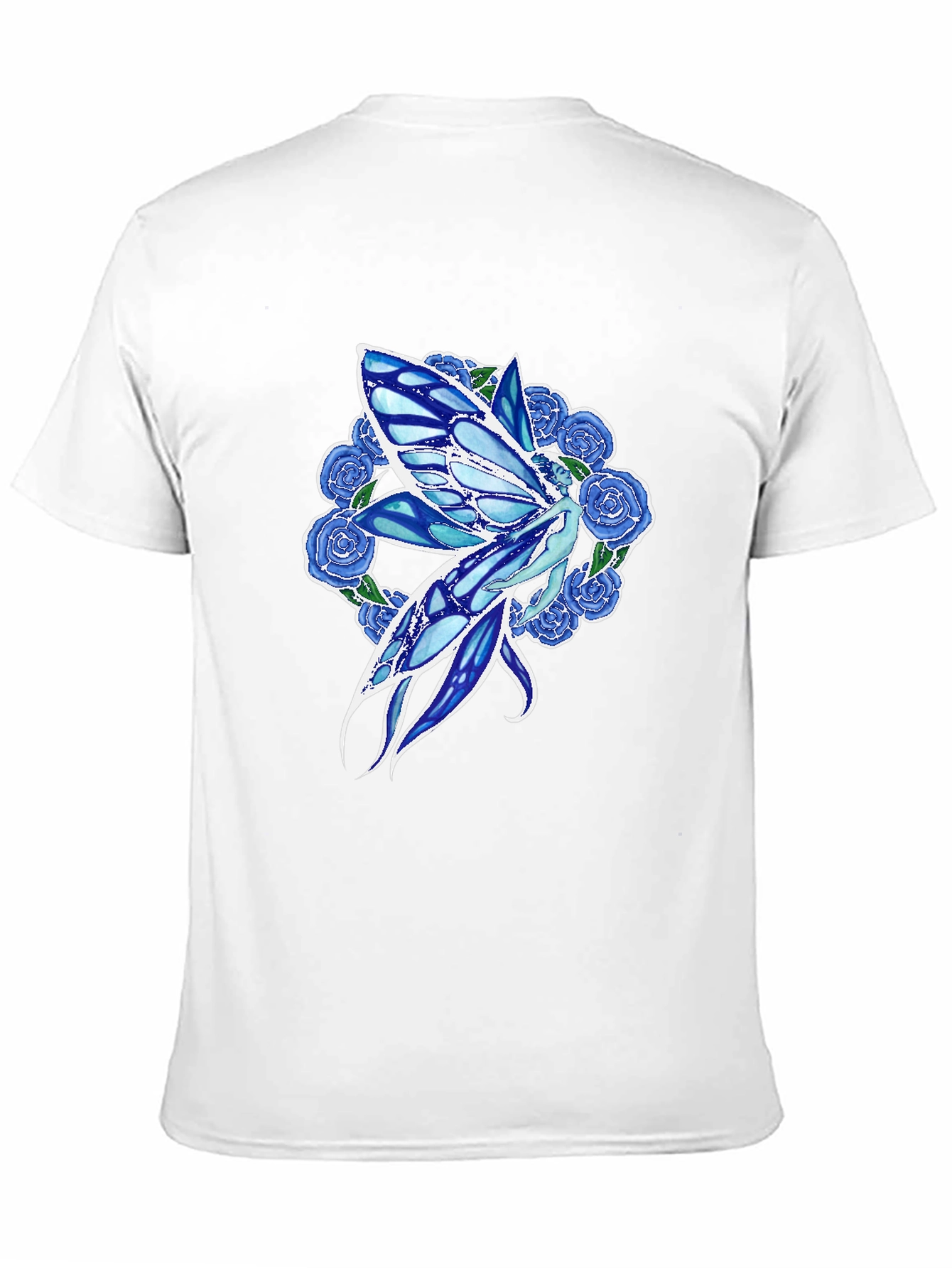 Fairy & Roses Graphic Tee - Black