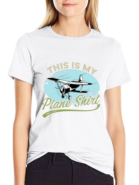 This Is My Plane Shirt - Aviation T-Shirt
