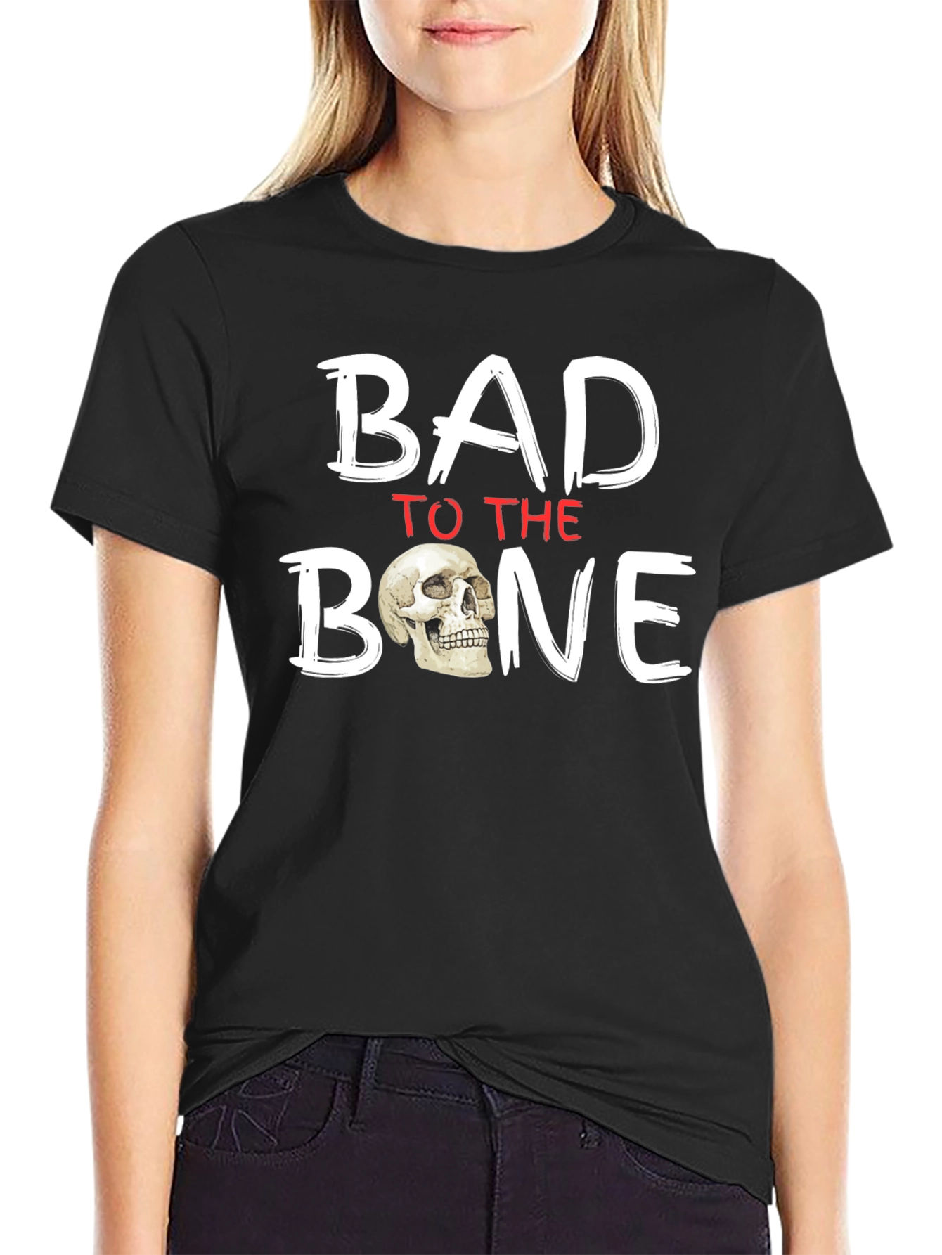 Bad to the Bone Graphic T-Shirt