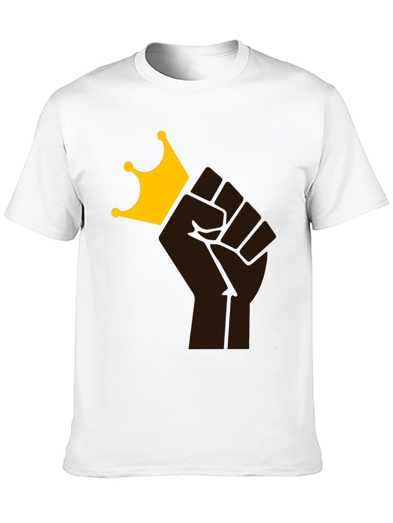 Black Power Fist King T-Shirt