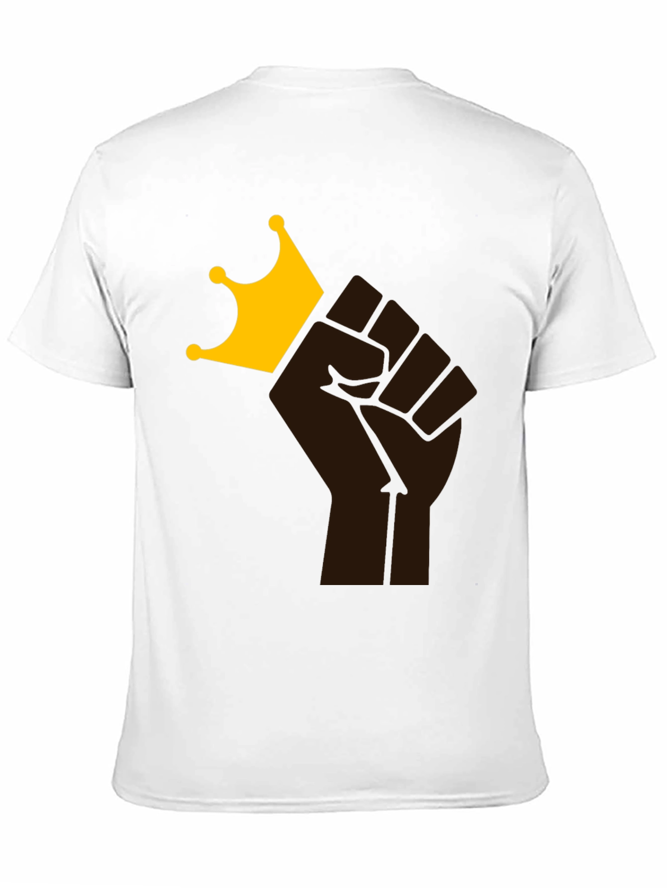 Black Power Fist King T-Shirt