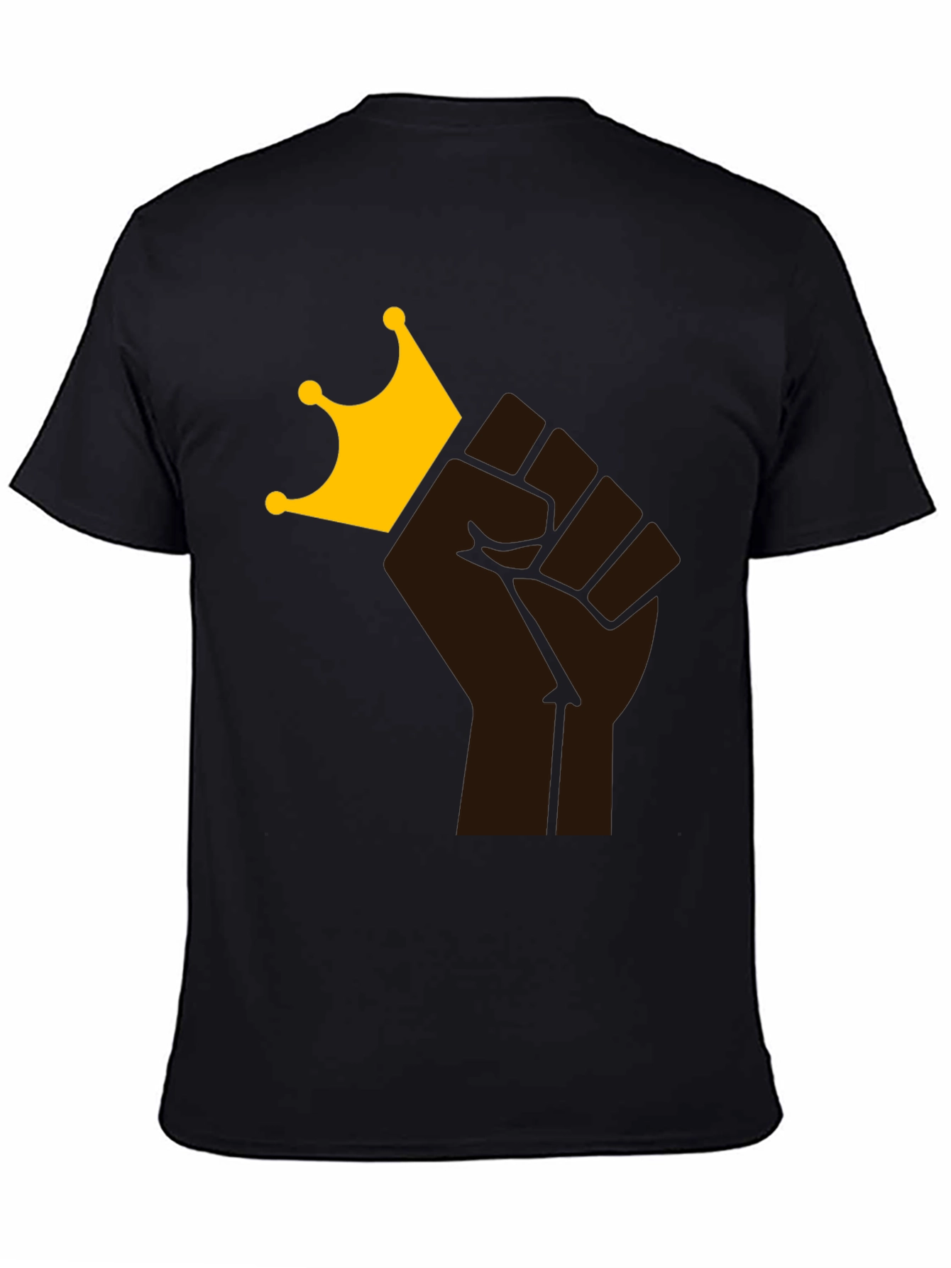 Black Power Fist King T-Shirt