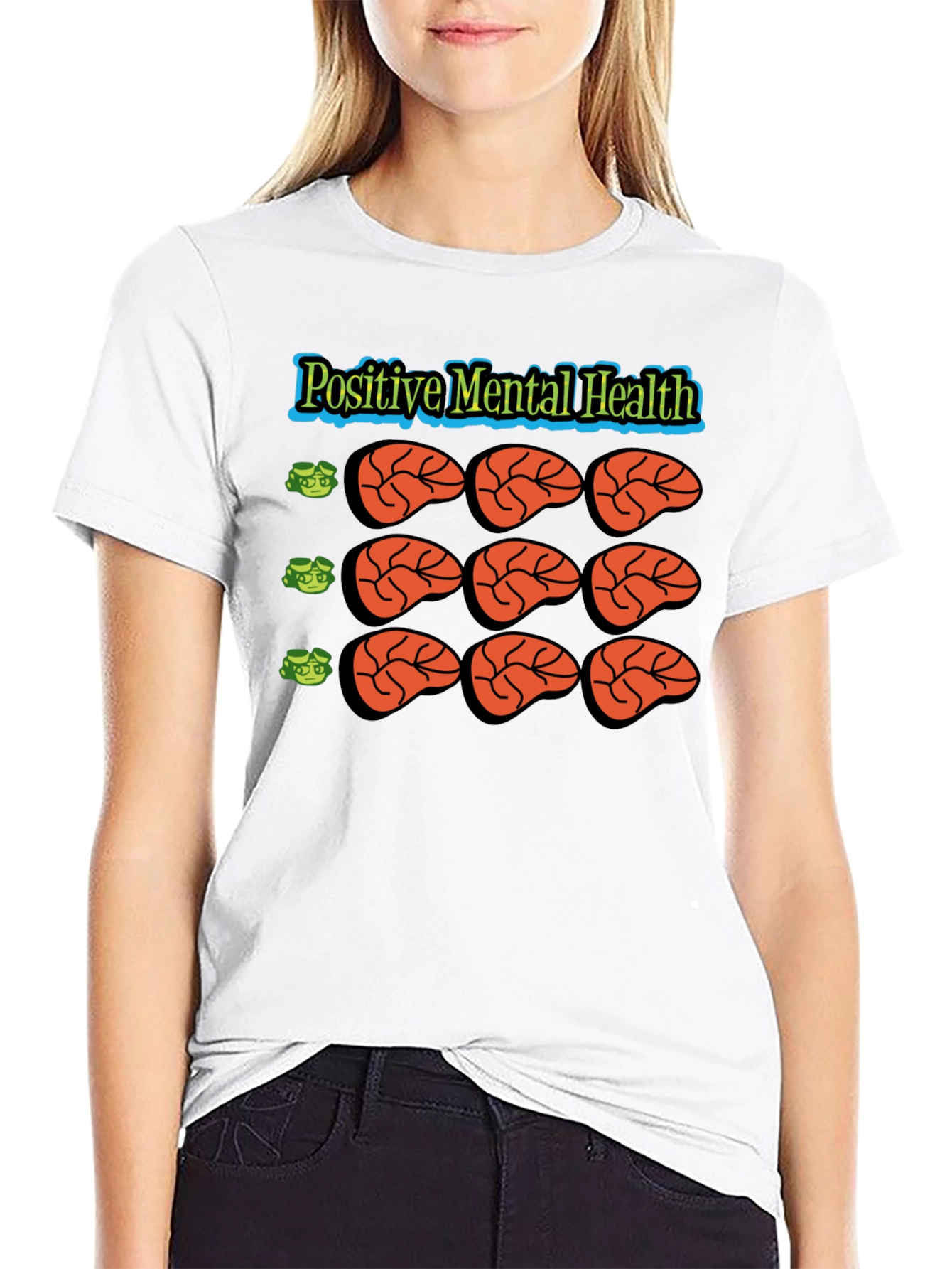 Positive Mental Health Graphic Tee