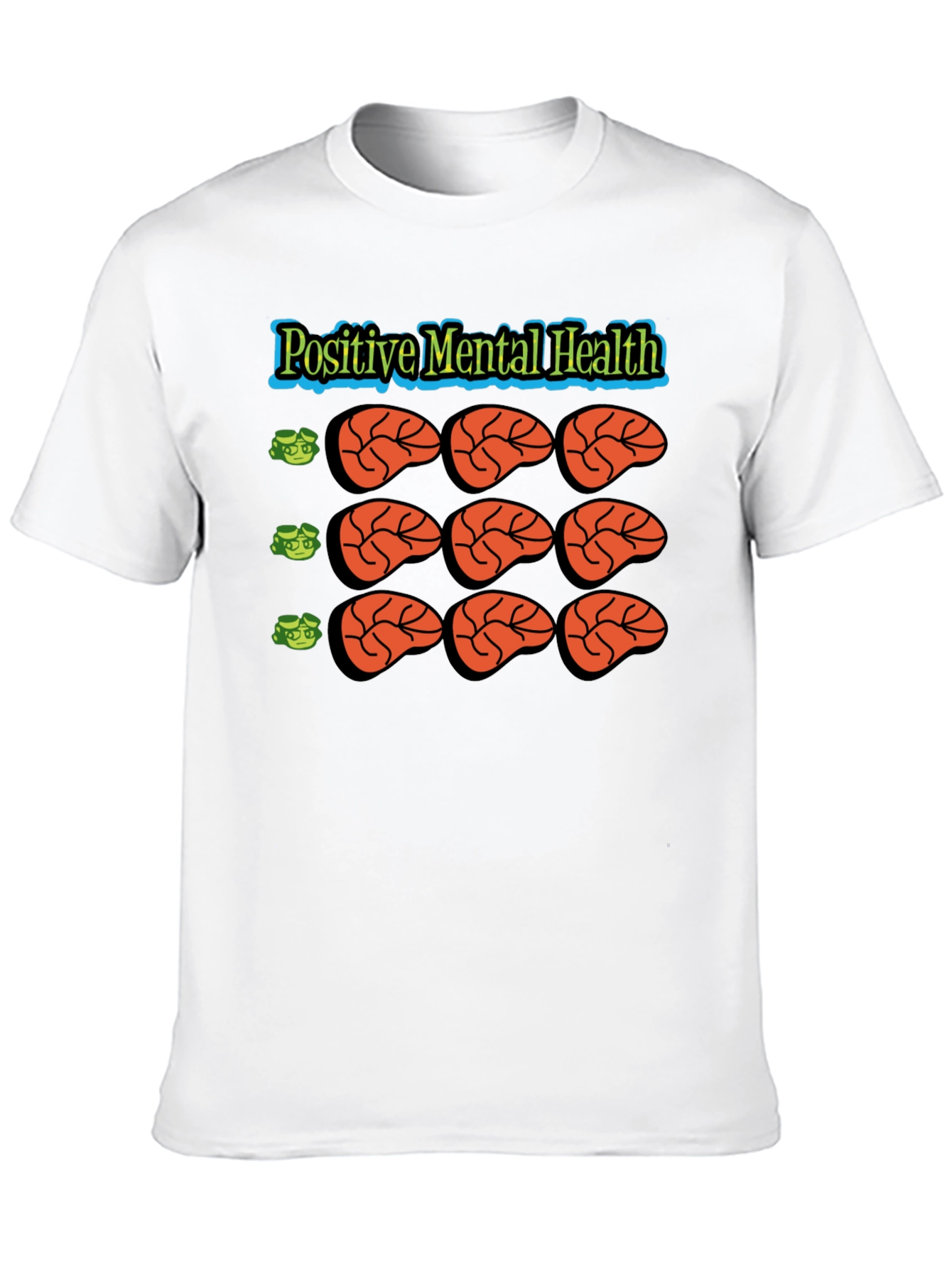 Positive Mental Health Graphic Tee