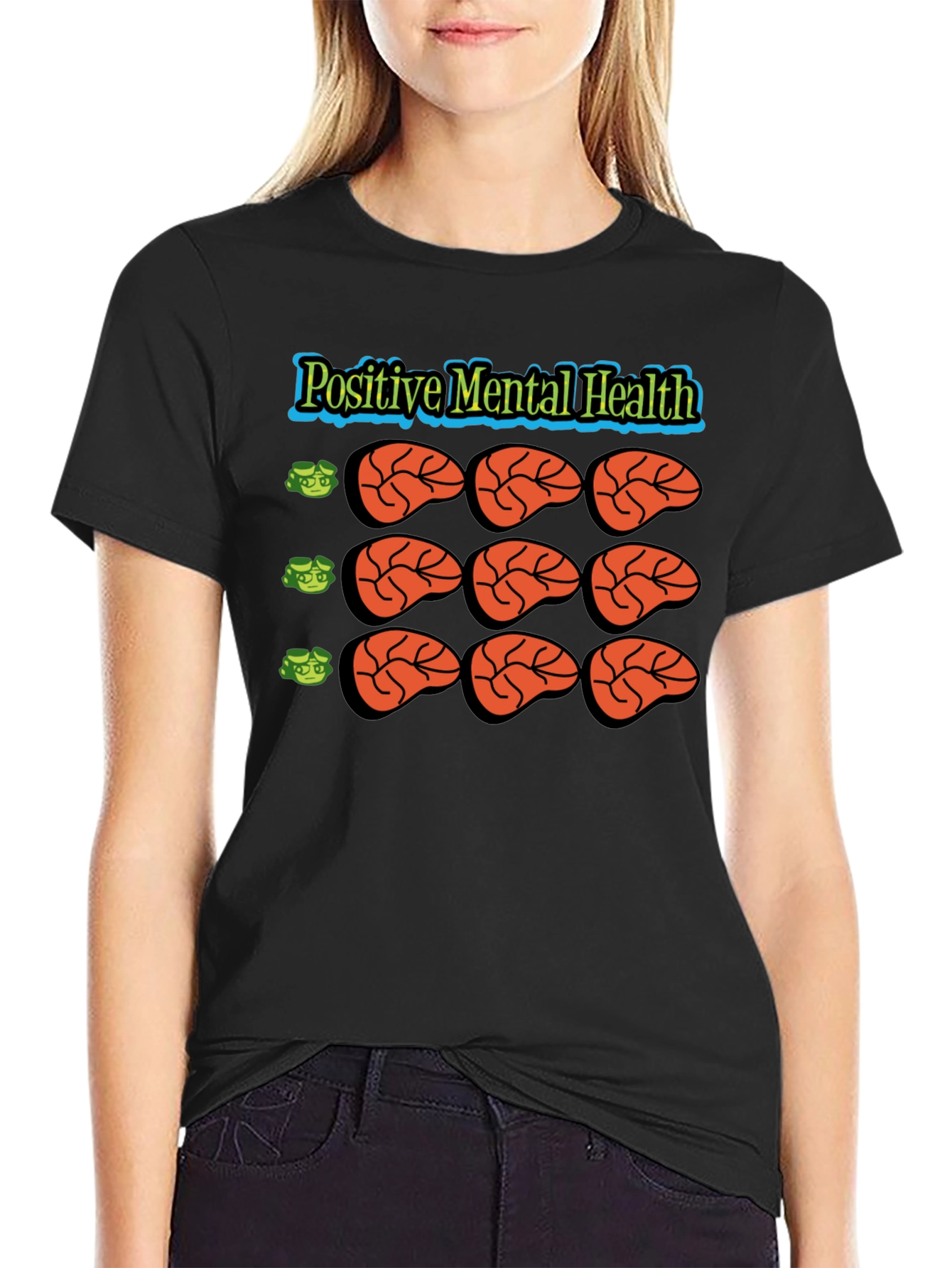 Positive Mental Health Graphic Tee