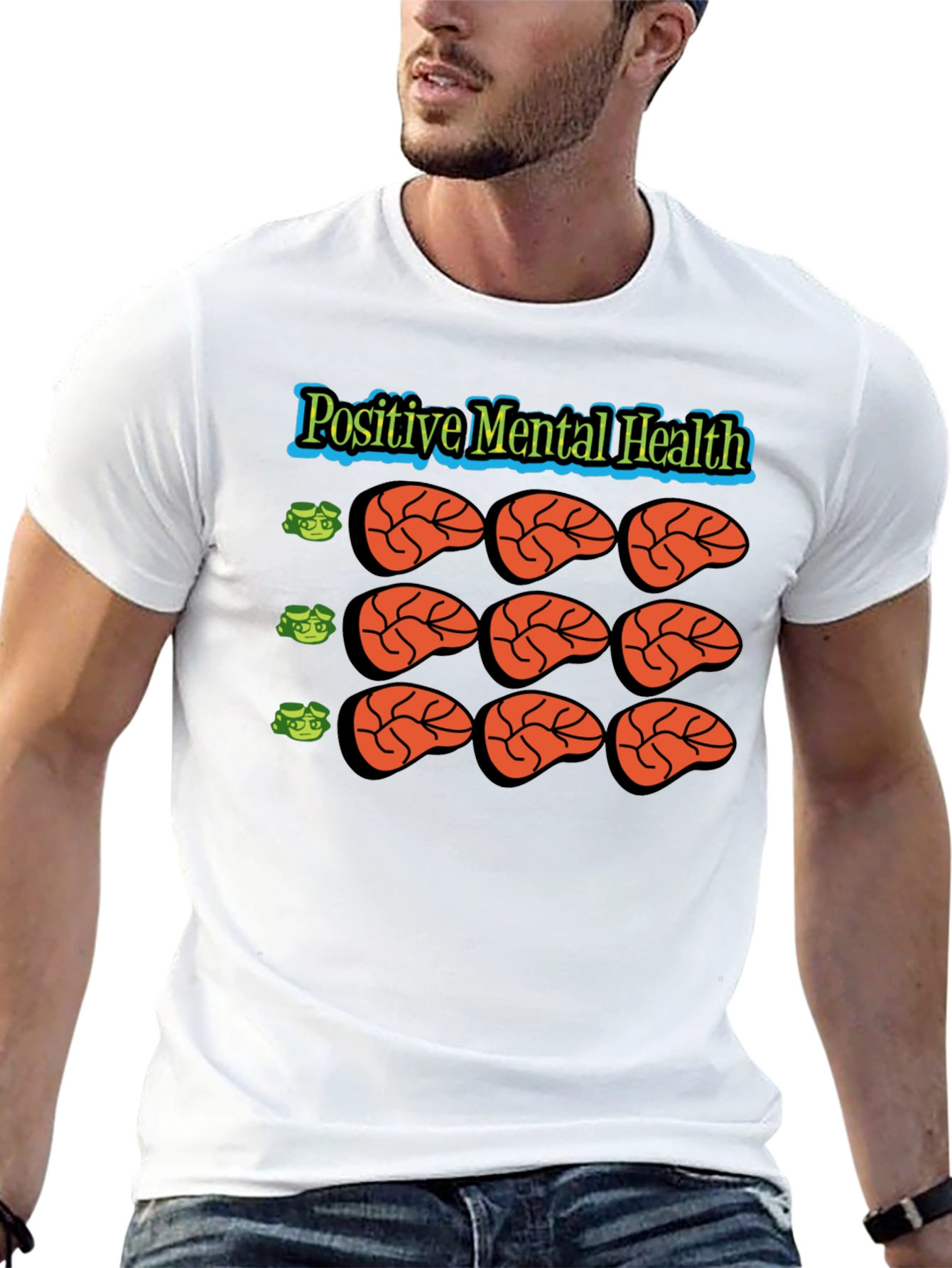 Positive Mental Health Graphic Tee