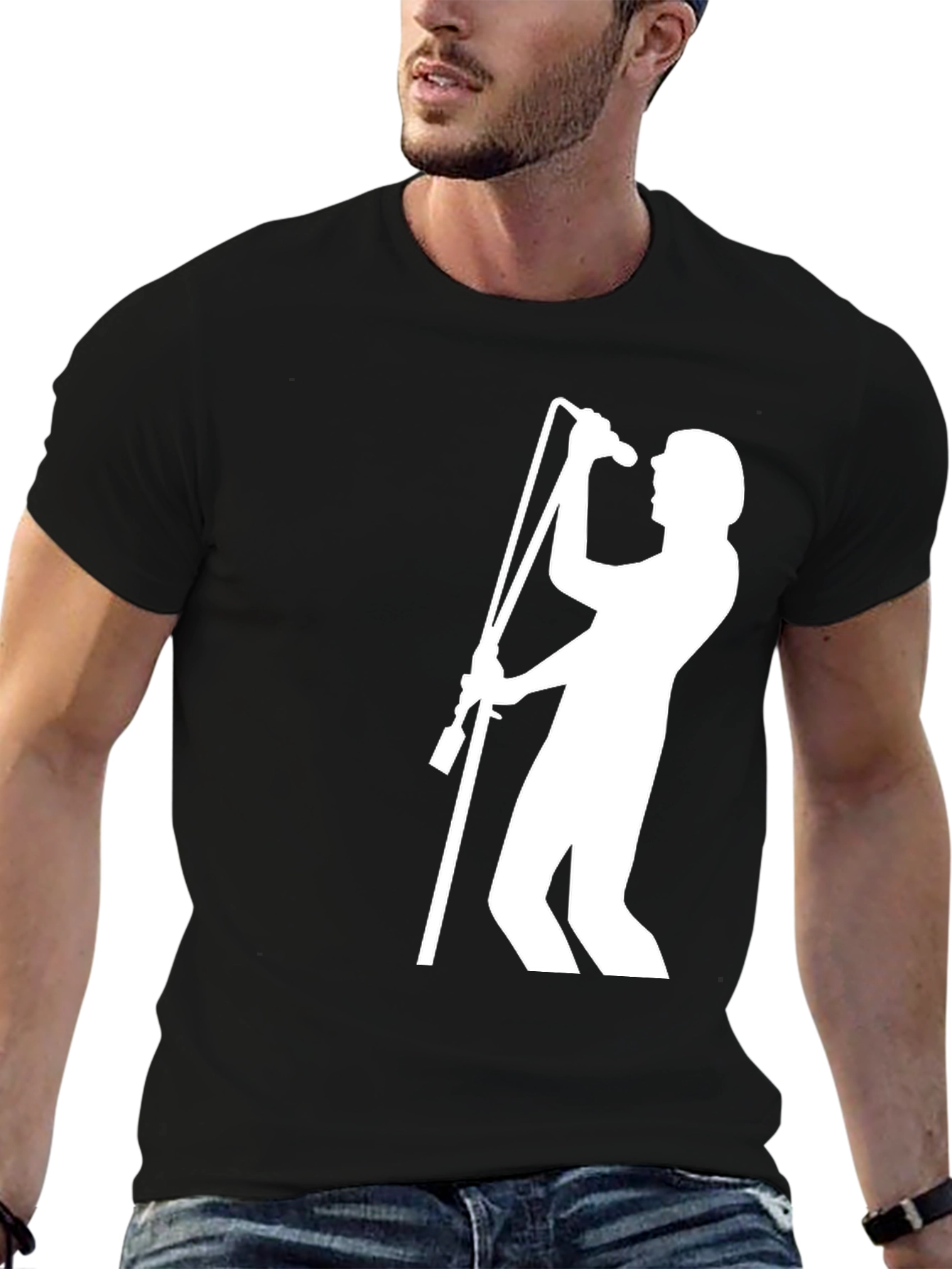 Singer Graphic Black T-Shirt