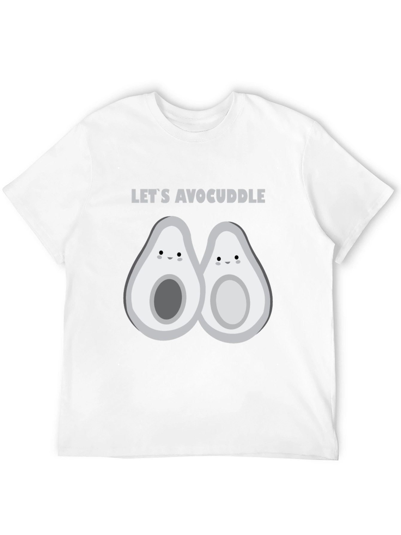 Lets Avocuddle Black Graphic Tee