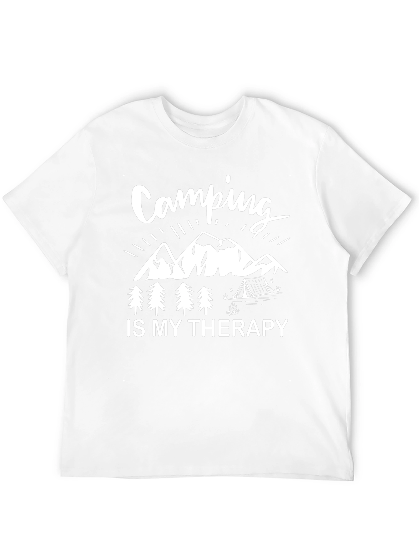 Camping is my Therapy Graphic T-Shirt