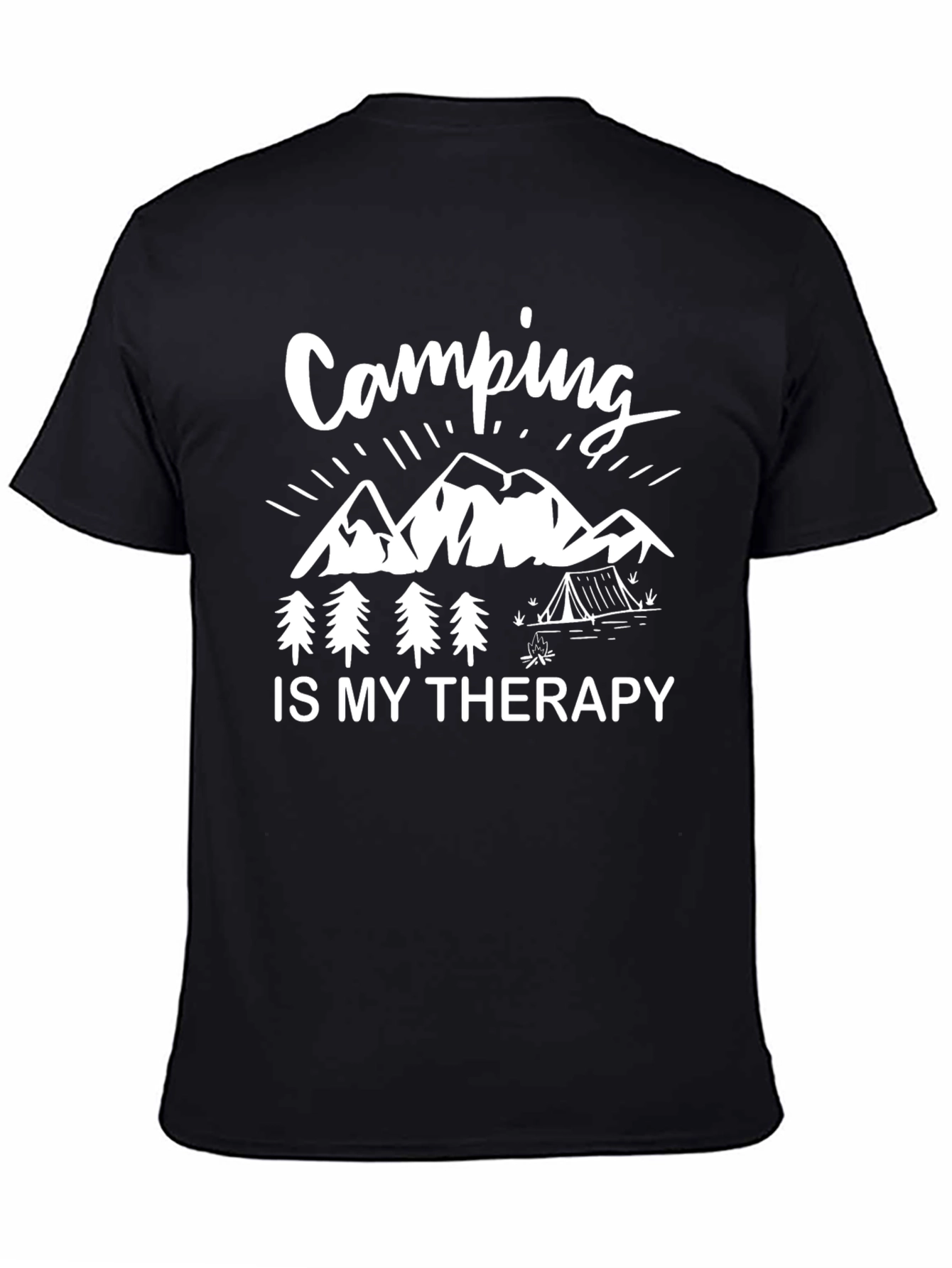 Camping is my Therapy Graphic T-Shirt